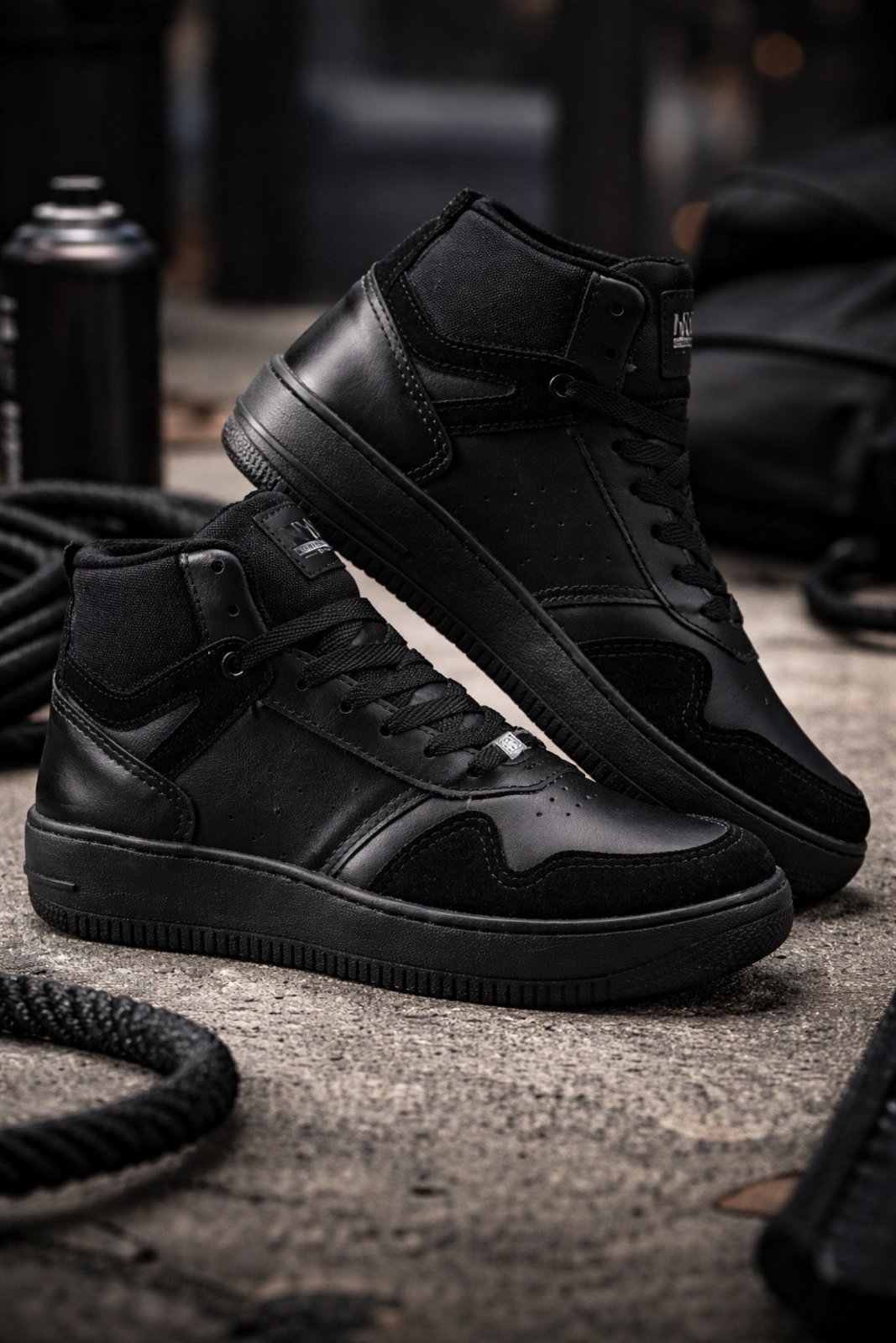 Vista 2 Tenis Bota Feminina Masculino Nyc Shoes Casual Adulto Nc85 NYC NEW YORK CITY SHOES preto NYC NEW YORK CITY SHOES preto