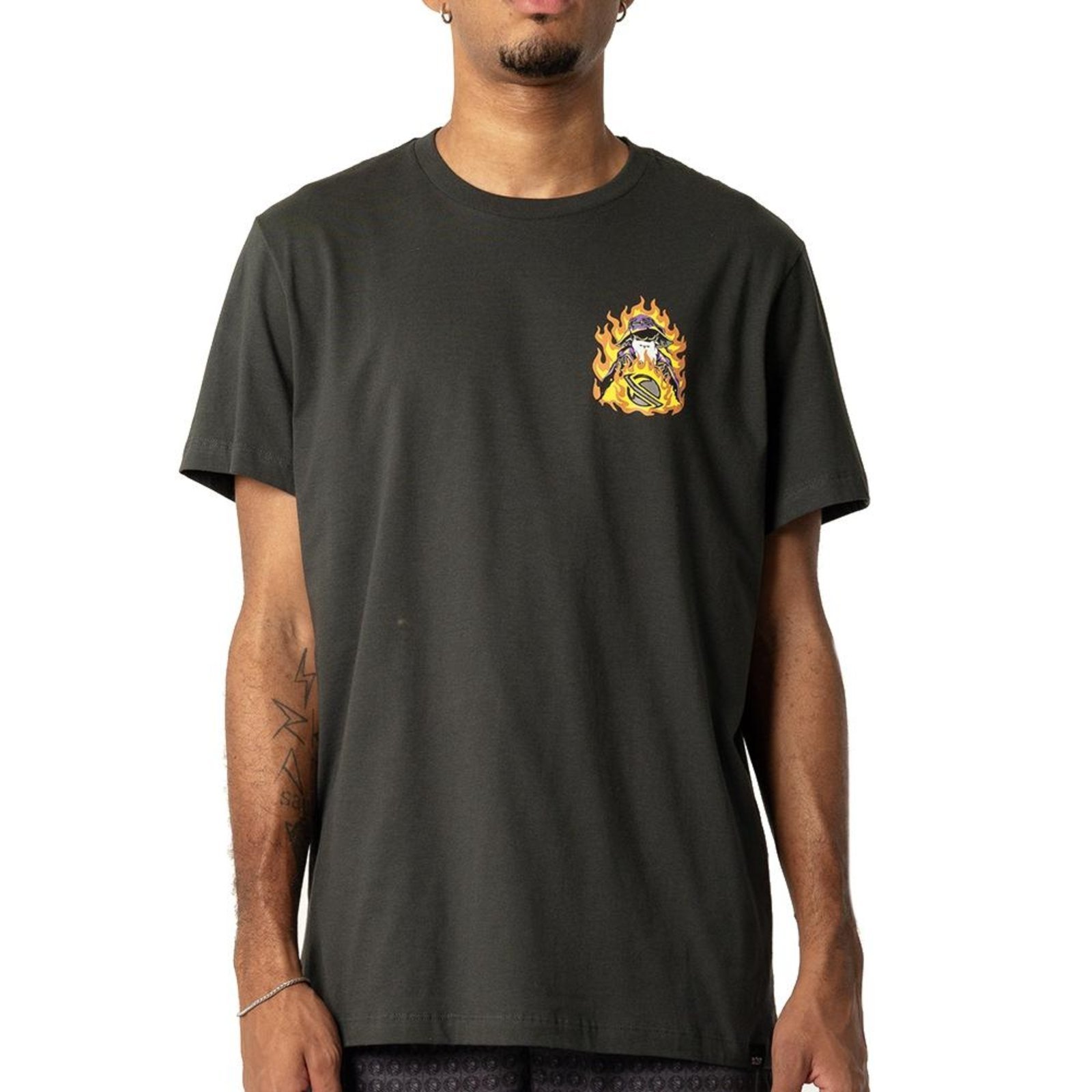 Camiseta Lost Wizard SM26 Masculina Chumbo Estanho