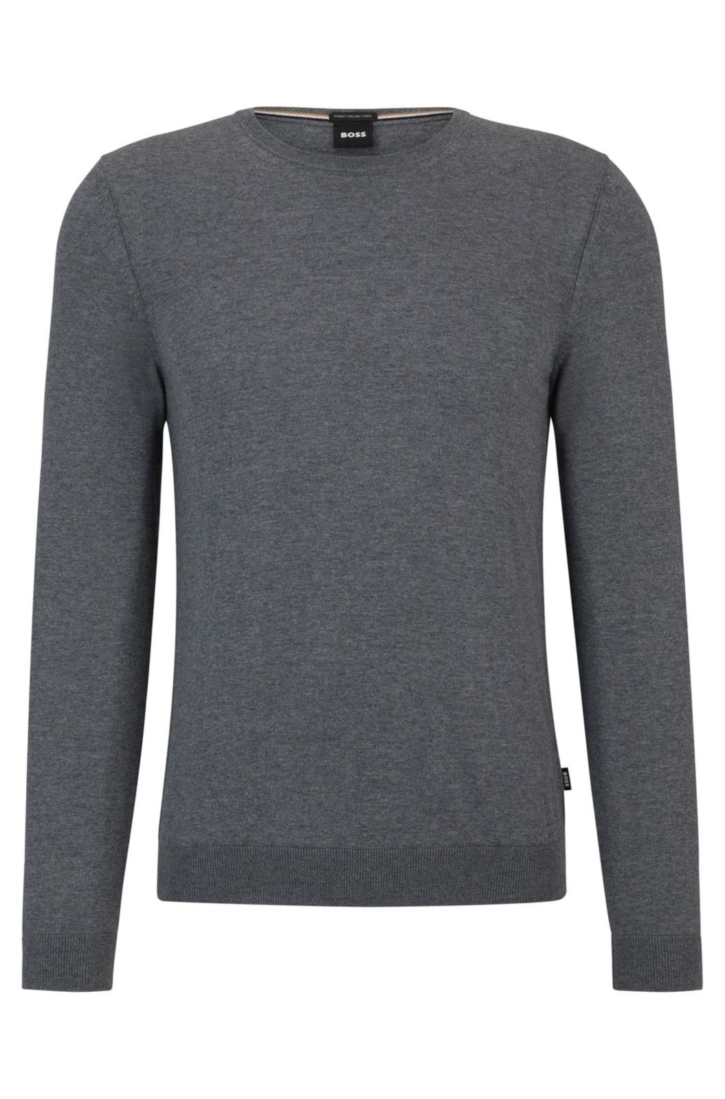 Sueter Slim Fit Em Lã Virgem