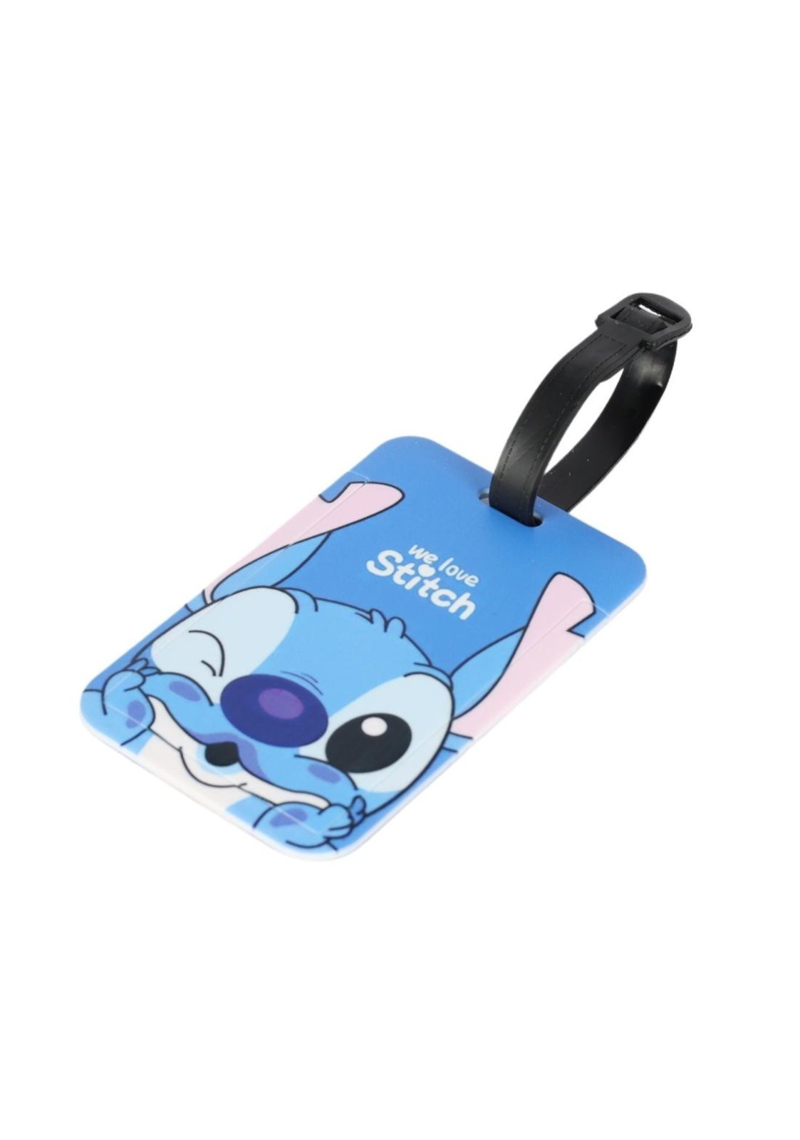 Vista 3 Infantil - Identificador de Bagagem Stitch II Disney Luxcel azul Luxcel azul