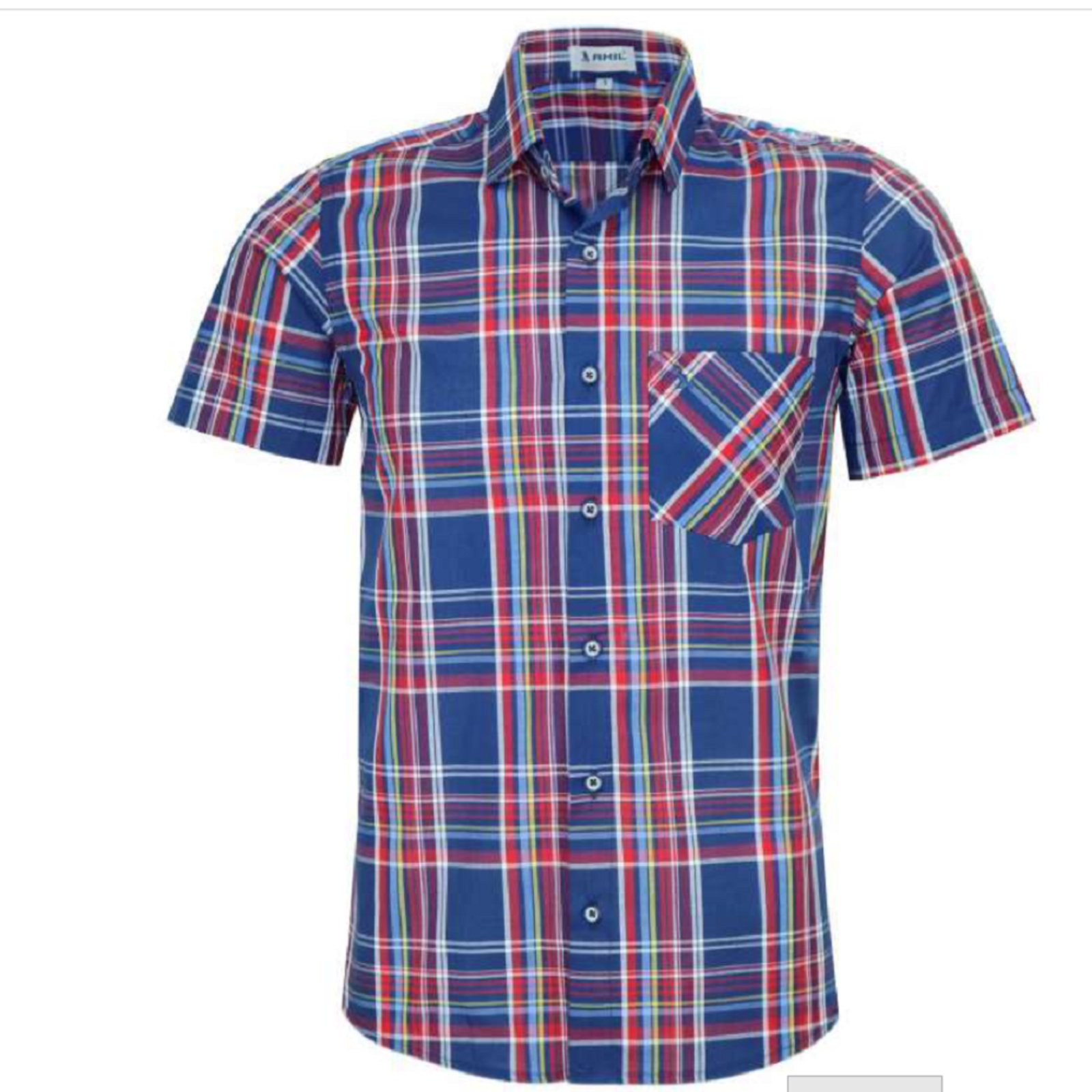Camisa Xadrez Algodão Manga Longa Original Amil c5