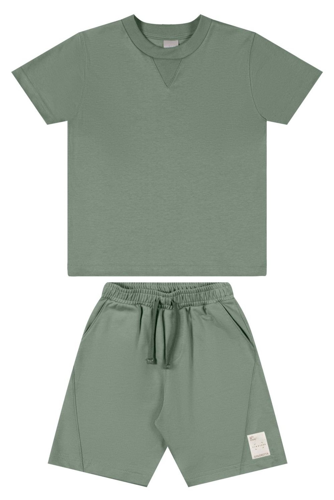 Infantil - Conjunto Menino Curto Timeless Colorittá Verde