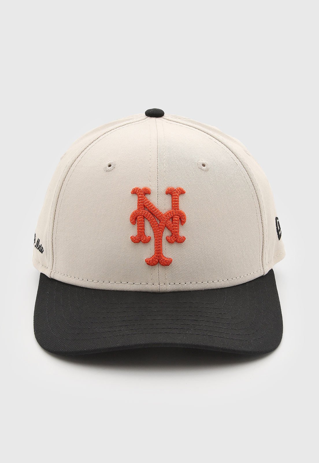 Boné New Era Side Script New York Bege
