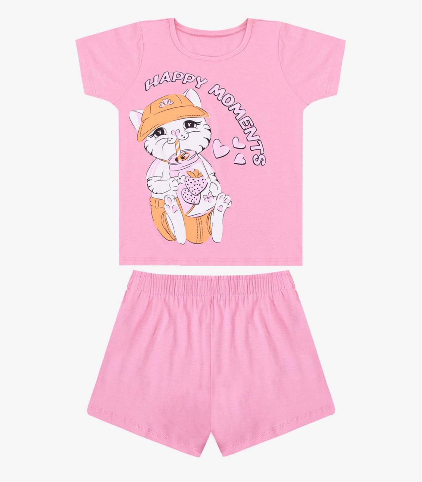 Infantil - Conjunto Menina Select Rosa