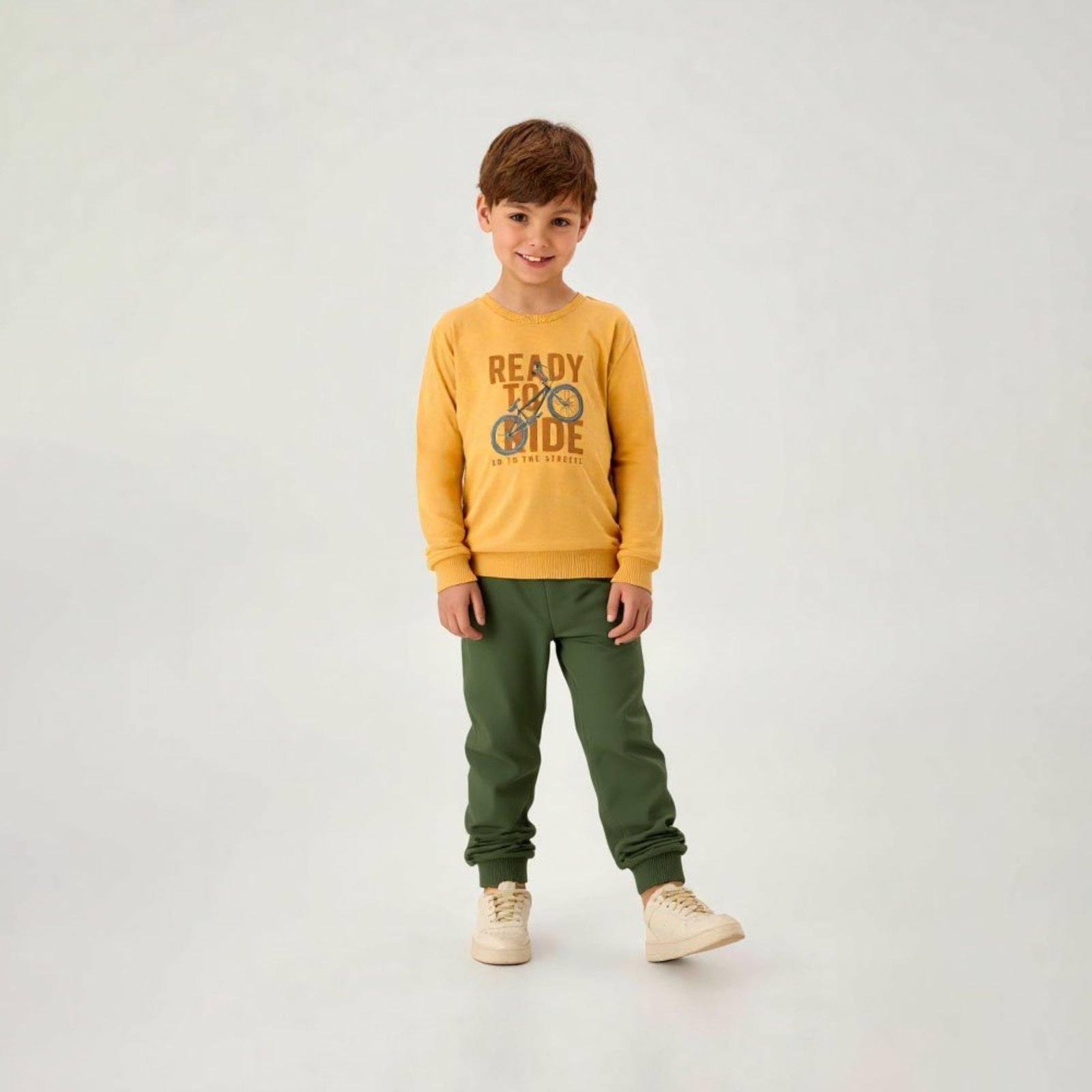 Infantil - Calça Verde Pulla Bulla Menino - 55367-356