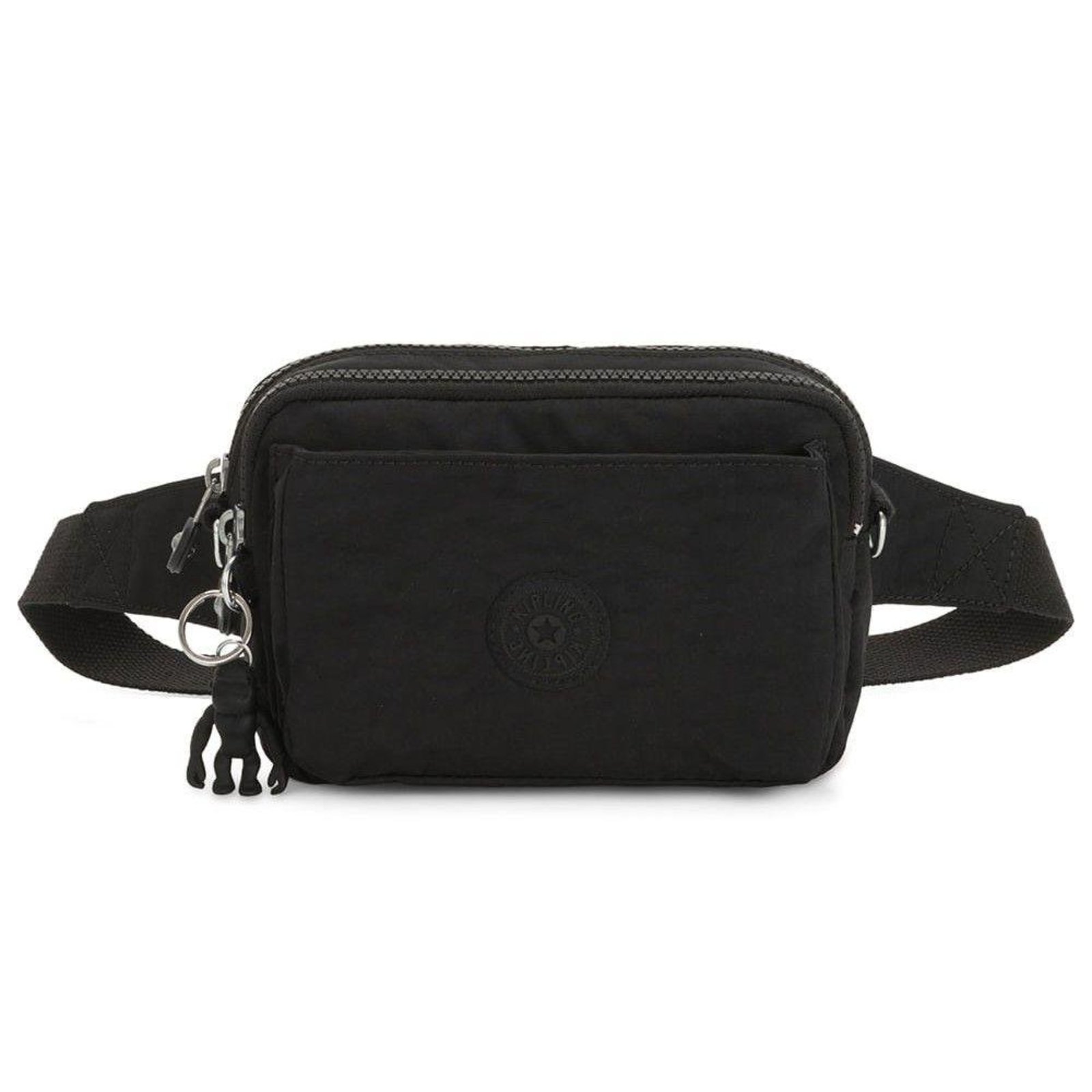 Bolsa Kipling Abanu Multi Black Noir Preto