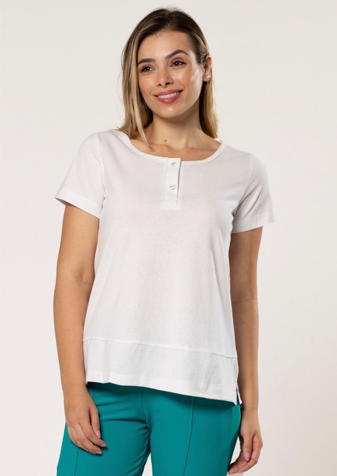 Blusa Pau a Pique Básica Algodão Branco BRANCO – GG Pau a Pique