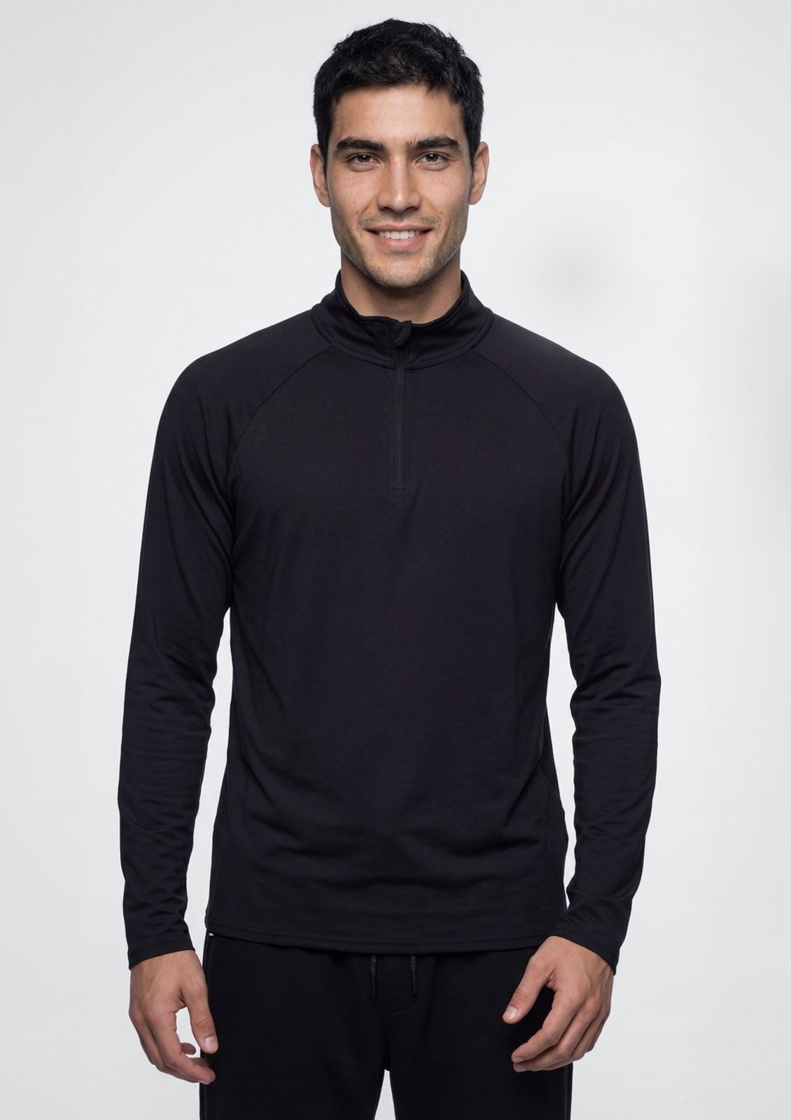 Camiseta Esportiva Masculina Manga Longa Gola Alta Hering