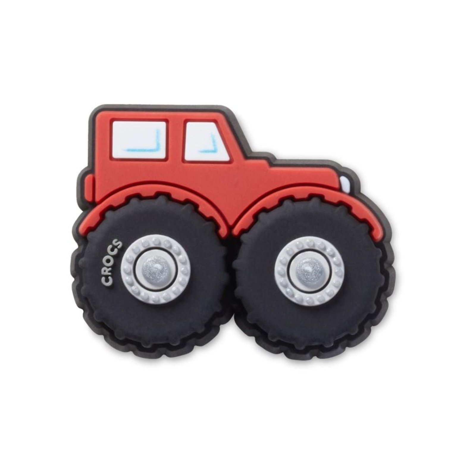 Vista 2 Infantil - Jibbitz™ Carro Vermelho Monster Truck Crocs branco