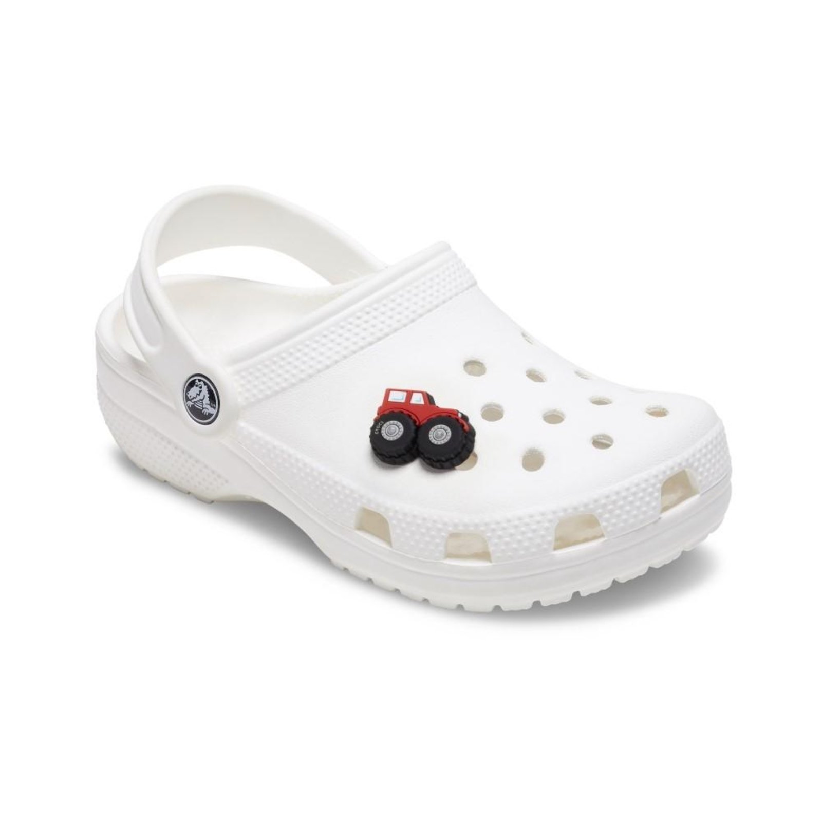 Vista 3 Infantil - Jibbitz™ Carro Vermelho Monster Truck Crocs branco