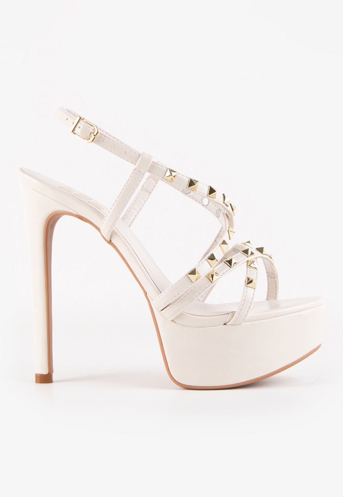 Vista 2 Sandália Eva Di Valentini off-white Di Valentini off-white