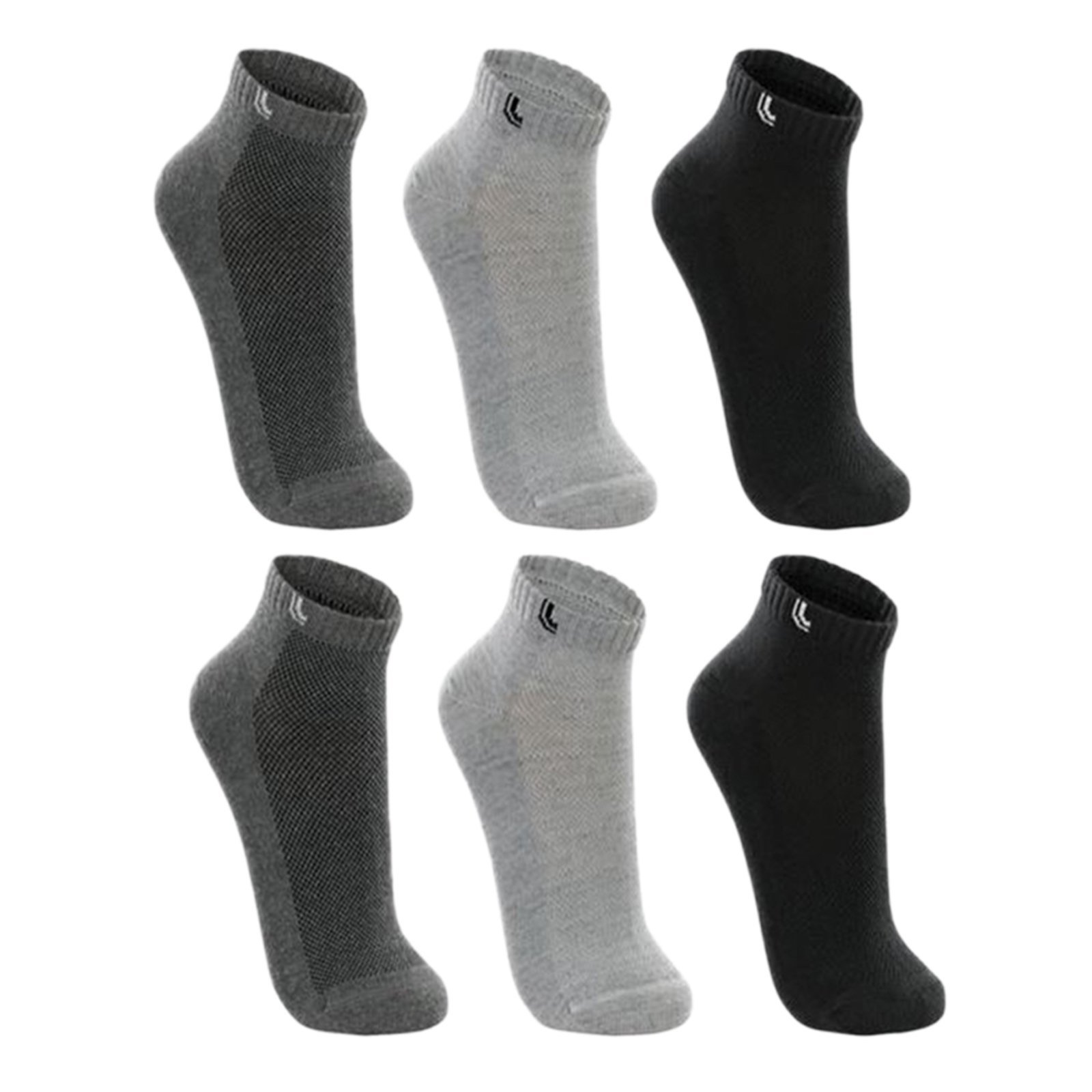 Kit 06 Pares Meias Lupo Cano Curto Sport
