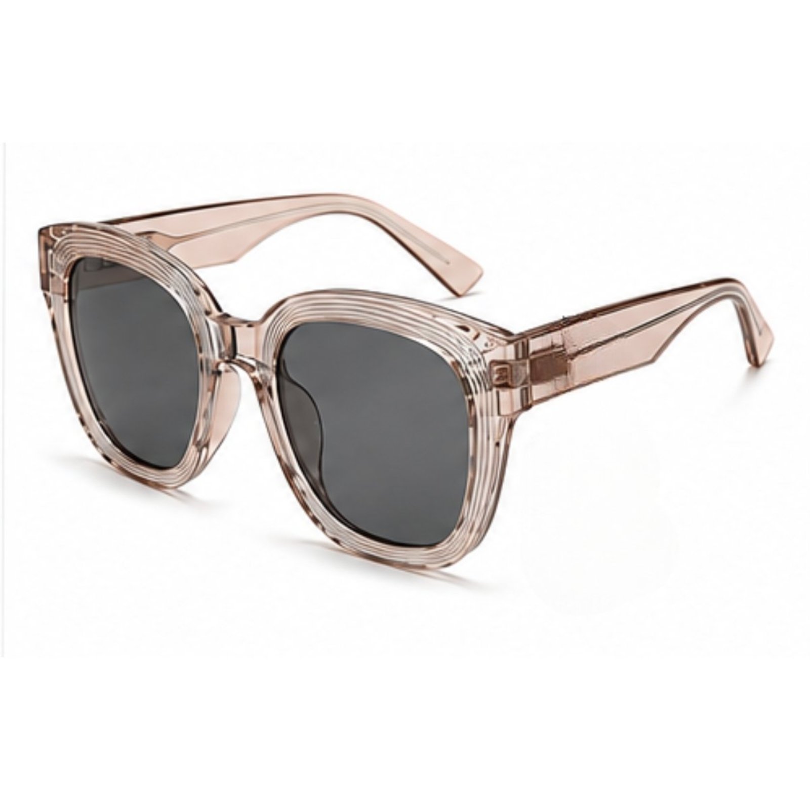 Óculos de Sol Oversize Fashion Moderno Proteção UV400 Rosa