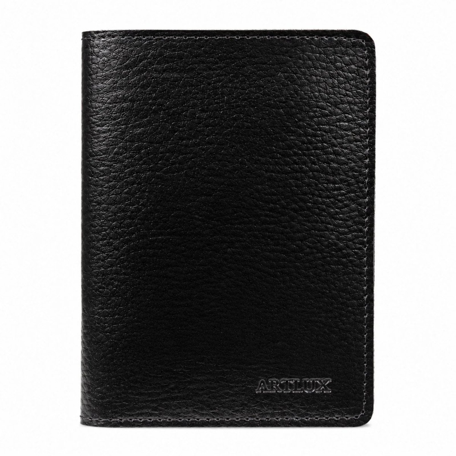 Porta Passaporte Slim Texturizado Artlux PA011 Preto