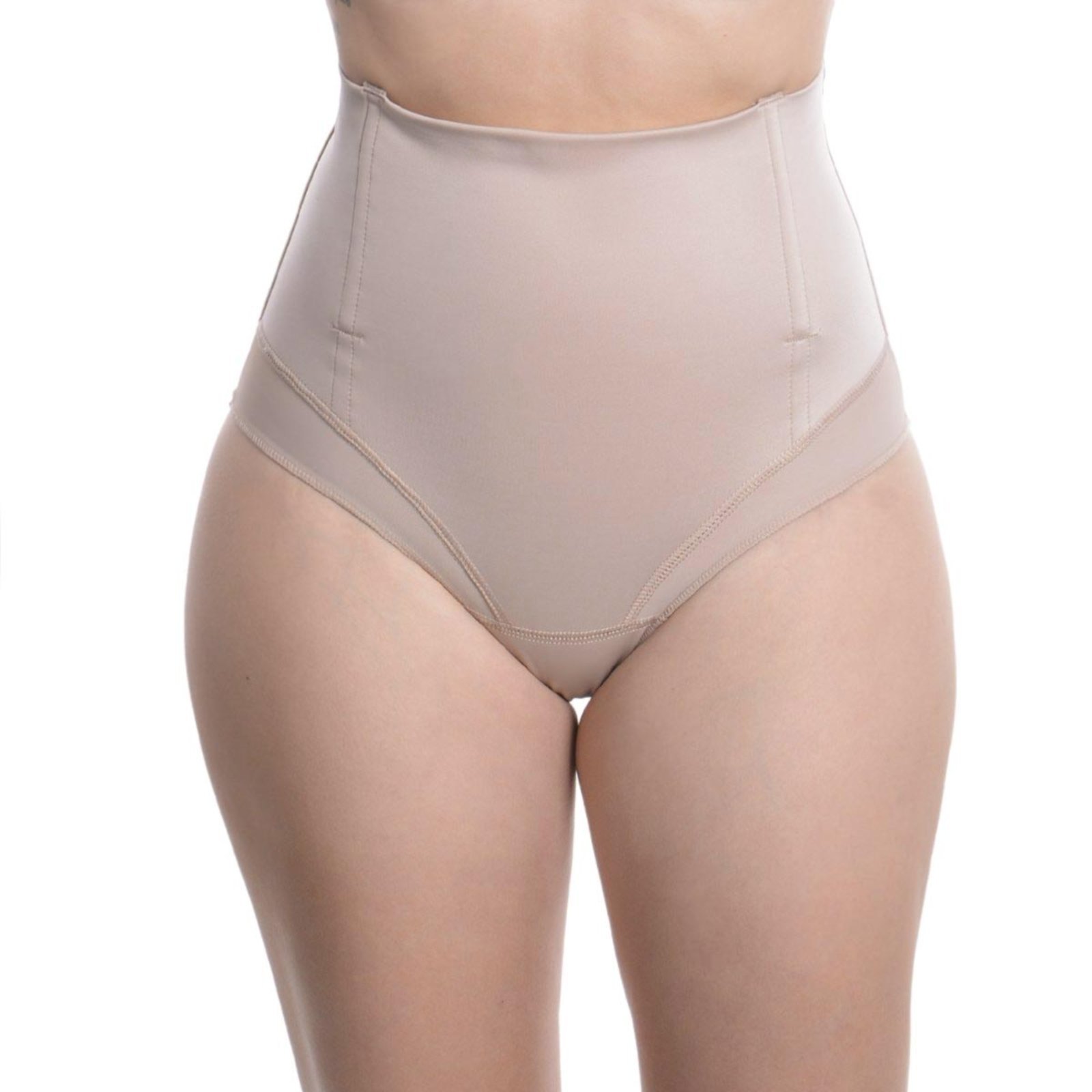 Calcinha Tanga de Média Compressão Feminina Cintura Alta Liebe
