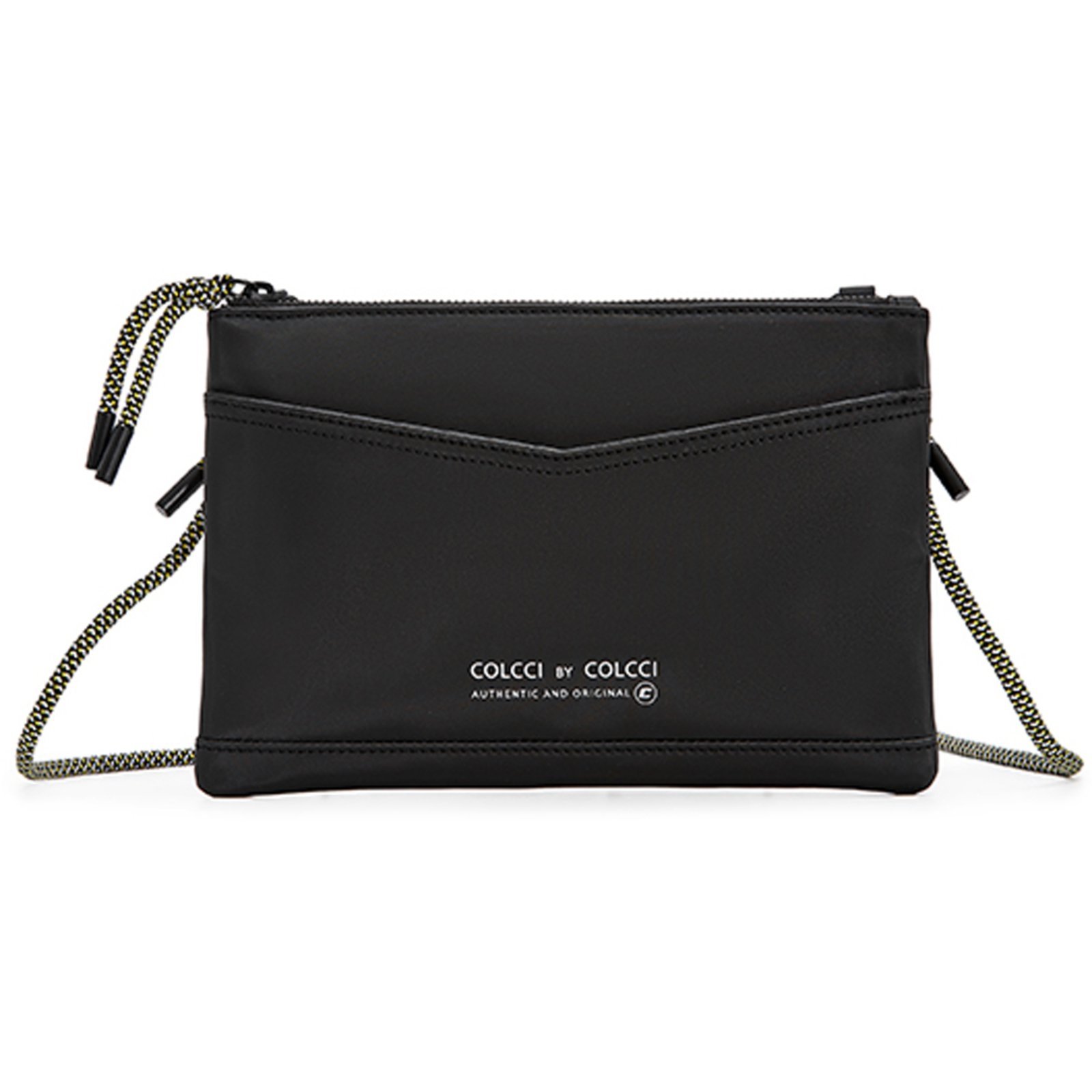 Bolsa Crossbody Colcci Cadarço VE24 Preto Feminino