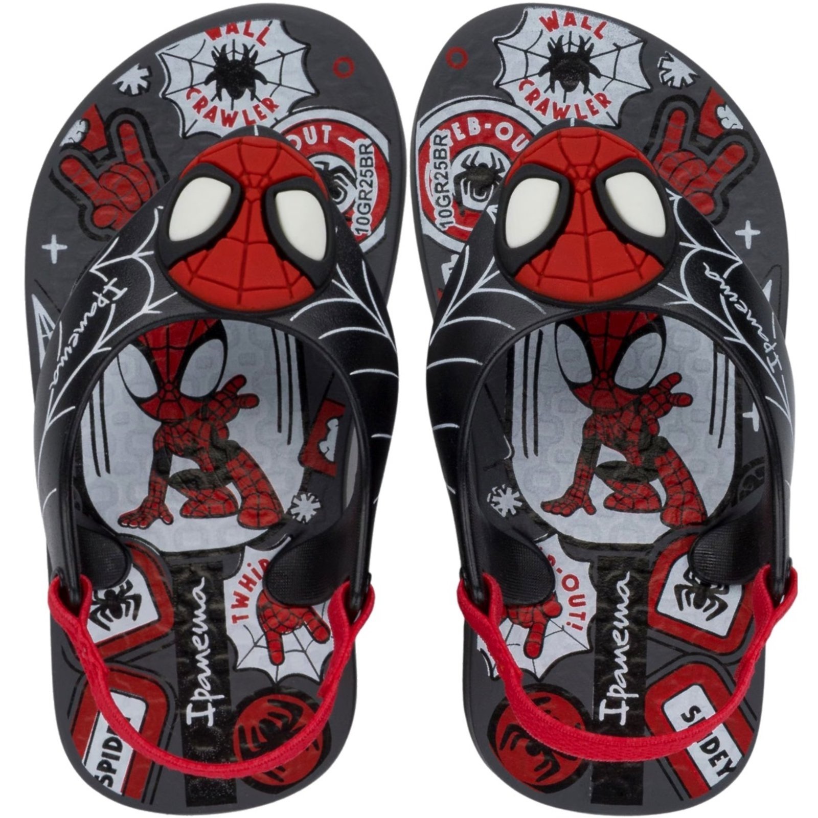 Infantil - Sandália de dedo Ipanema Baby Spidey Animado Menino