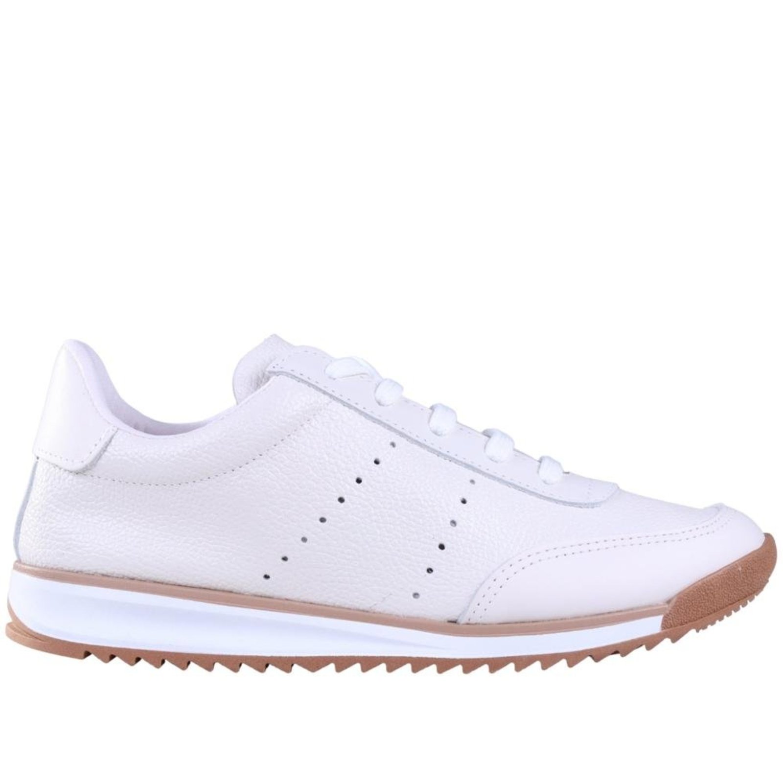 Tênis Feminino Casual com Sola Gum Zariff 087022 Branco Incolor