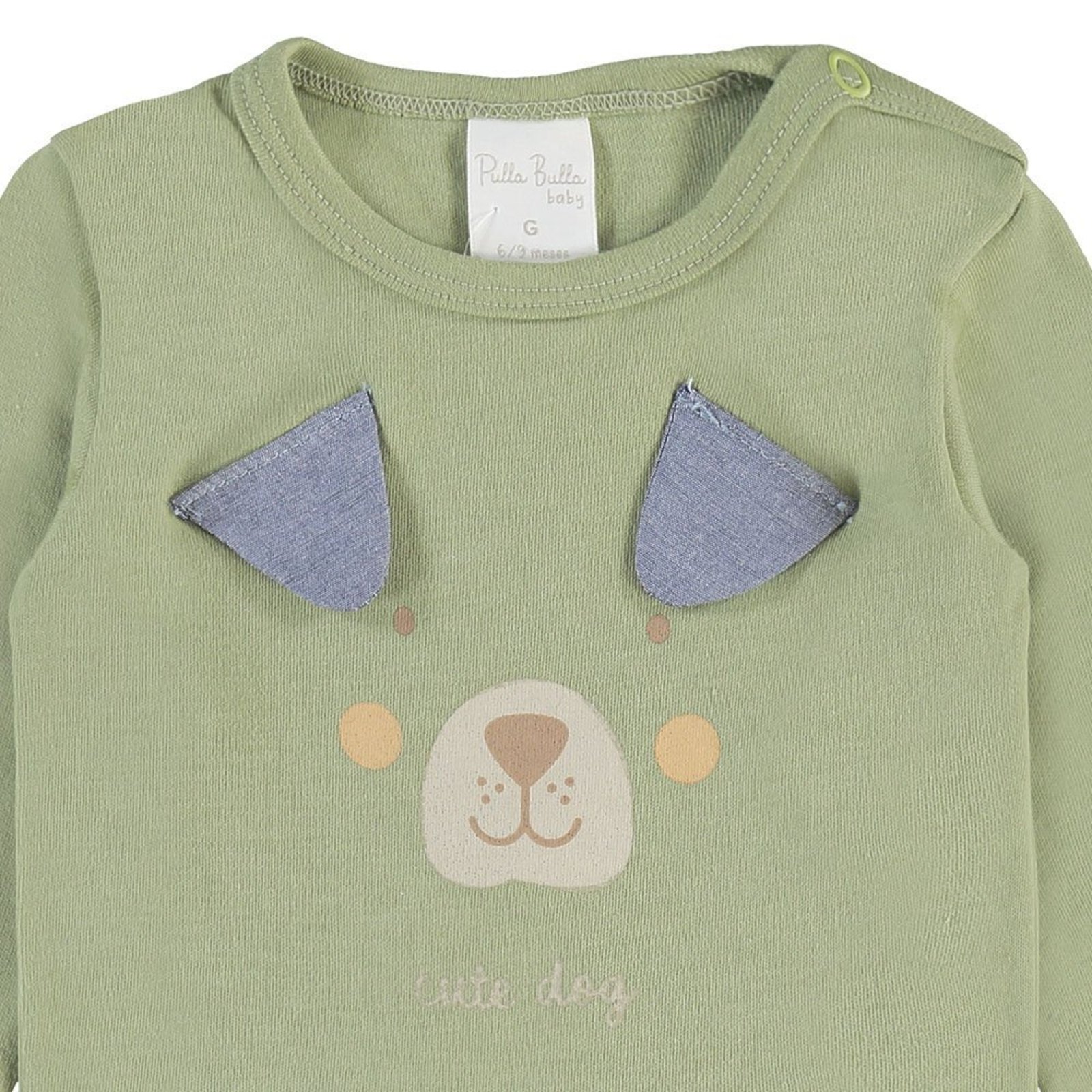 Infantil - Body Verde Pulla Bulla Menino - 55160-1395