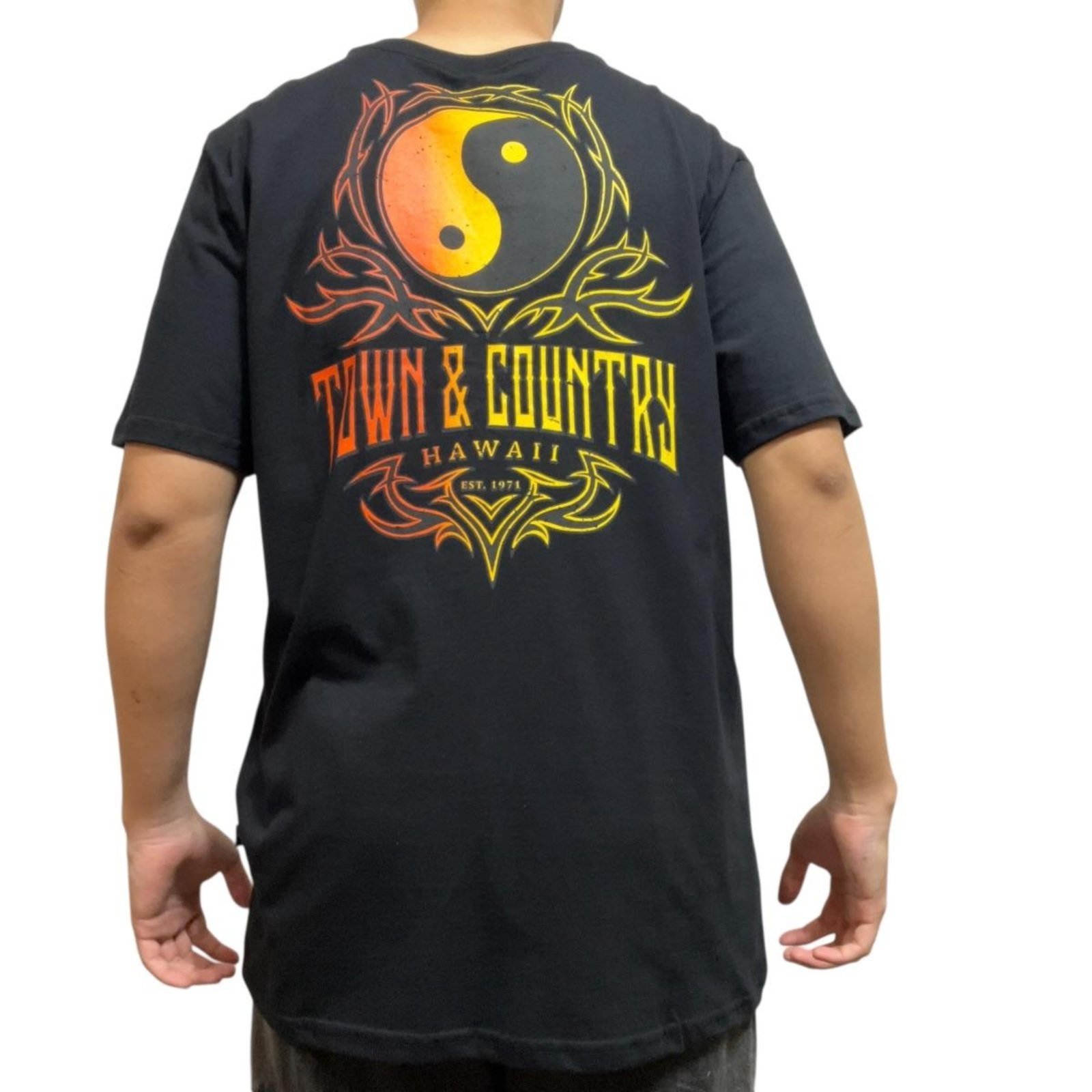 Camiseta Classic Circle- Town & Country - Preto