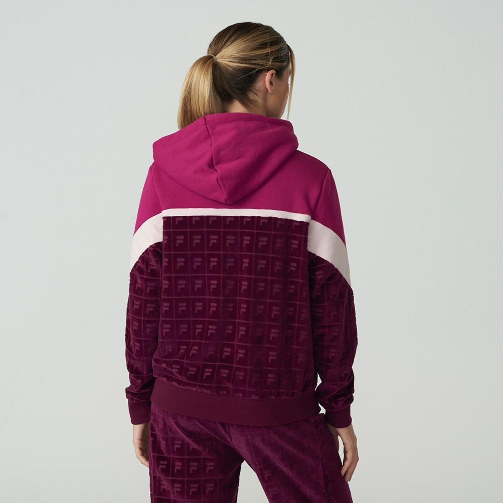 Vista 3 Casaco Com Capuz Fila Lorri Feminino incolor Fila incolor