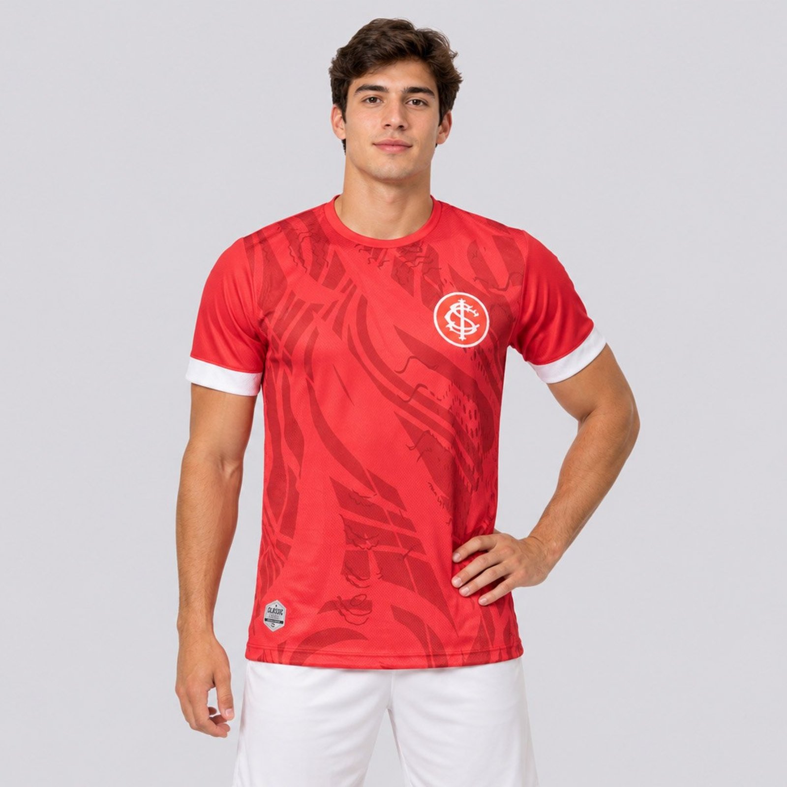 Camisa Internacional Classic Logo Vermelha