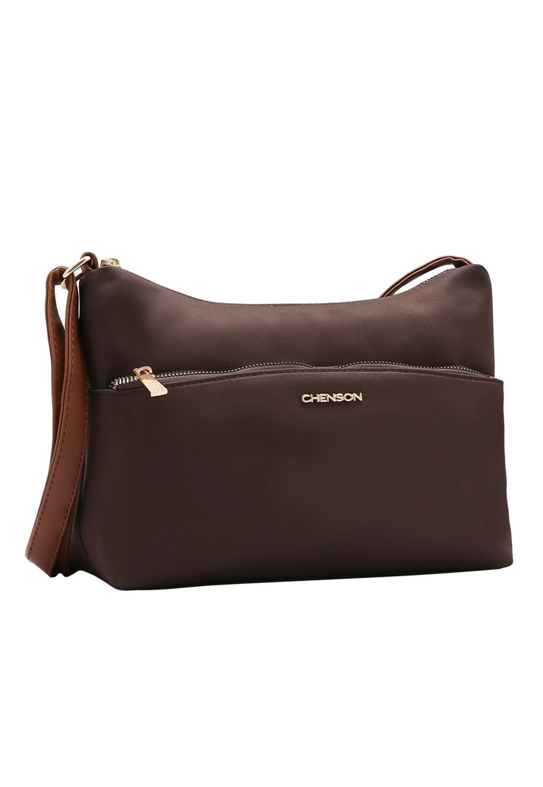Bolsa Feminina Chenson Microfiber Café 3184590