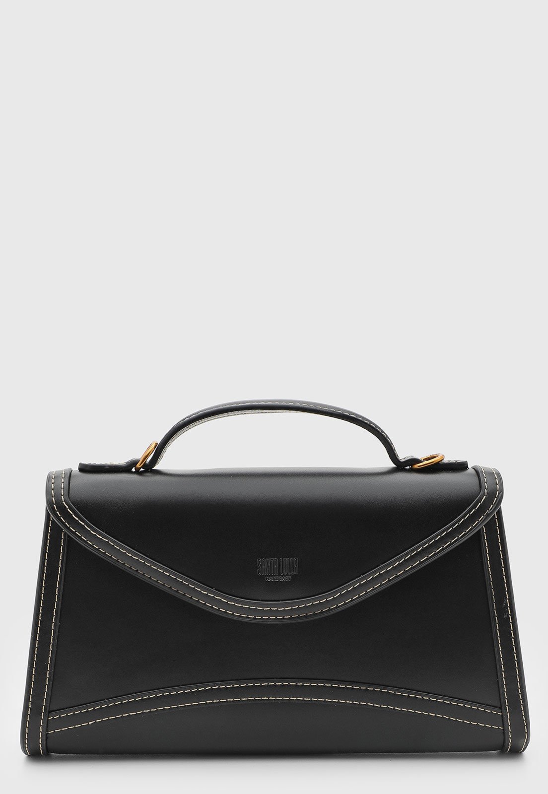 Bolsa Feminina Santa Lolla Estruturada Preta