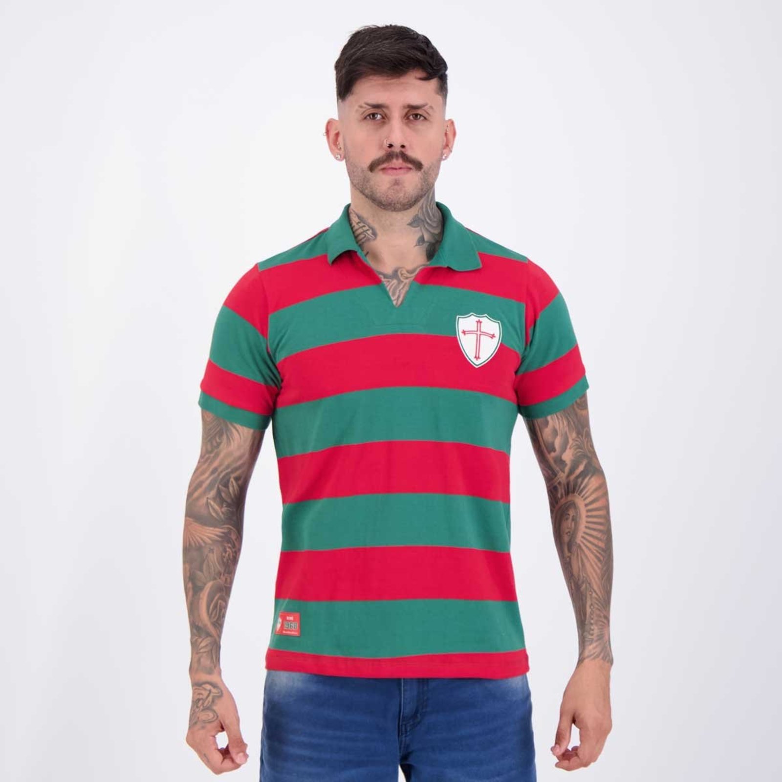 Camisa Portuguesa Retrô 1968 Listrada