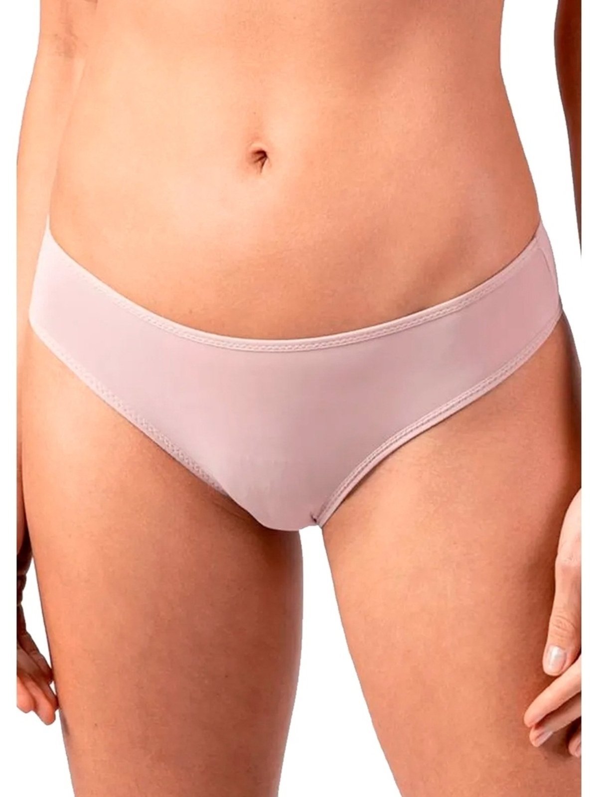 Vista 3 Kit com 2 Calcinhas Biquíni Liz 50372 bege Liz bege