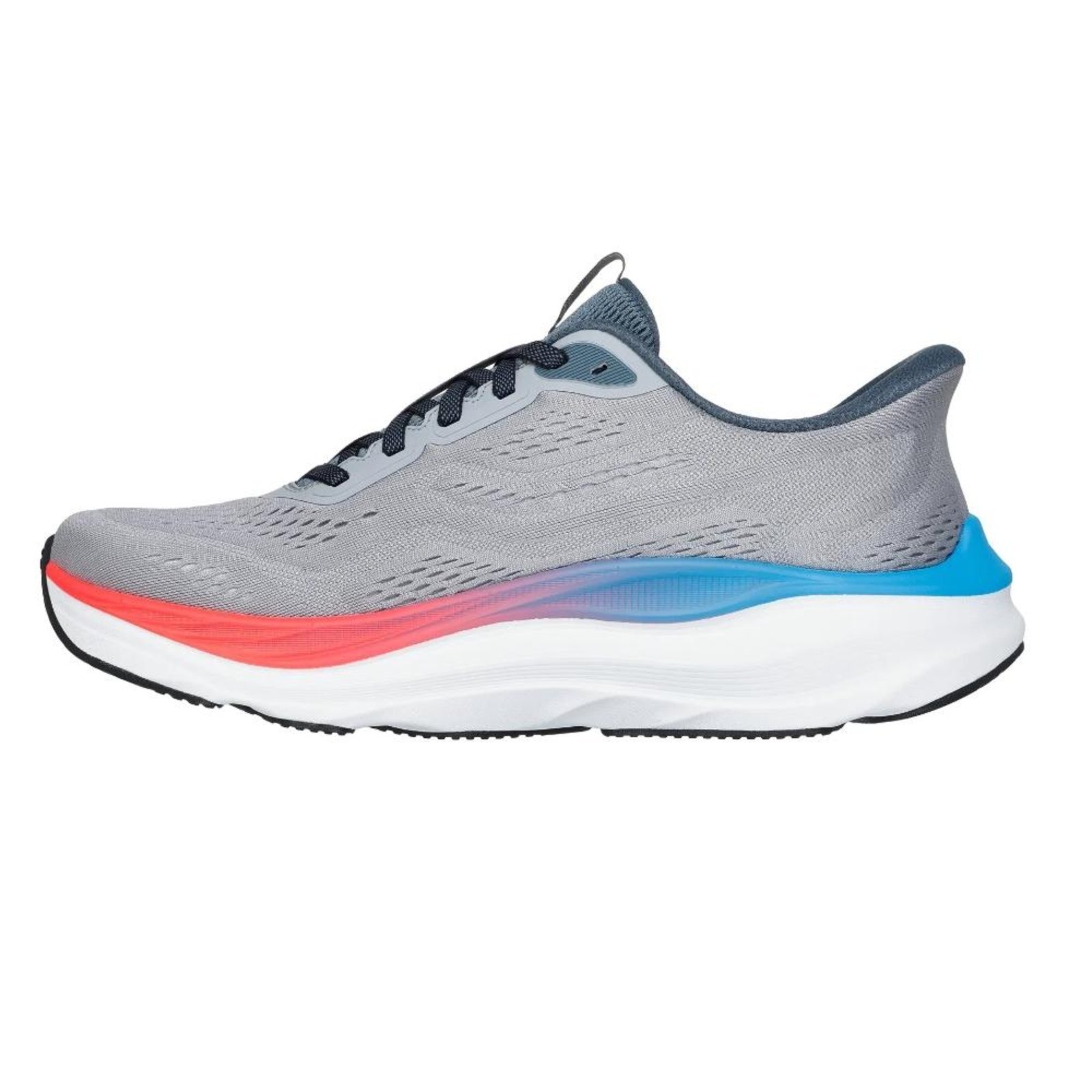 Vista 3 Tênis Skechers Max Run Masculino cinza Skechers cinza