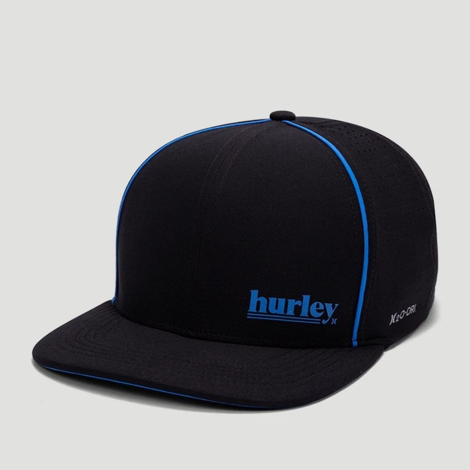Boné Hurley Puff Aba Reta - PRETO