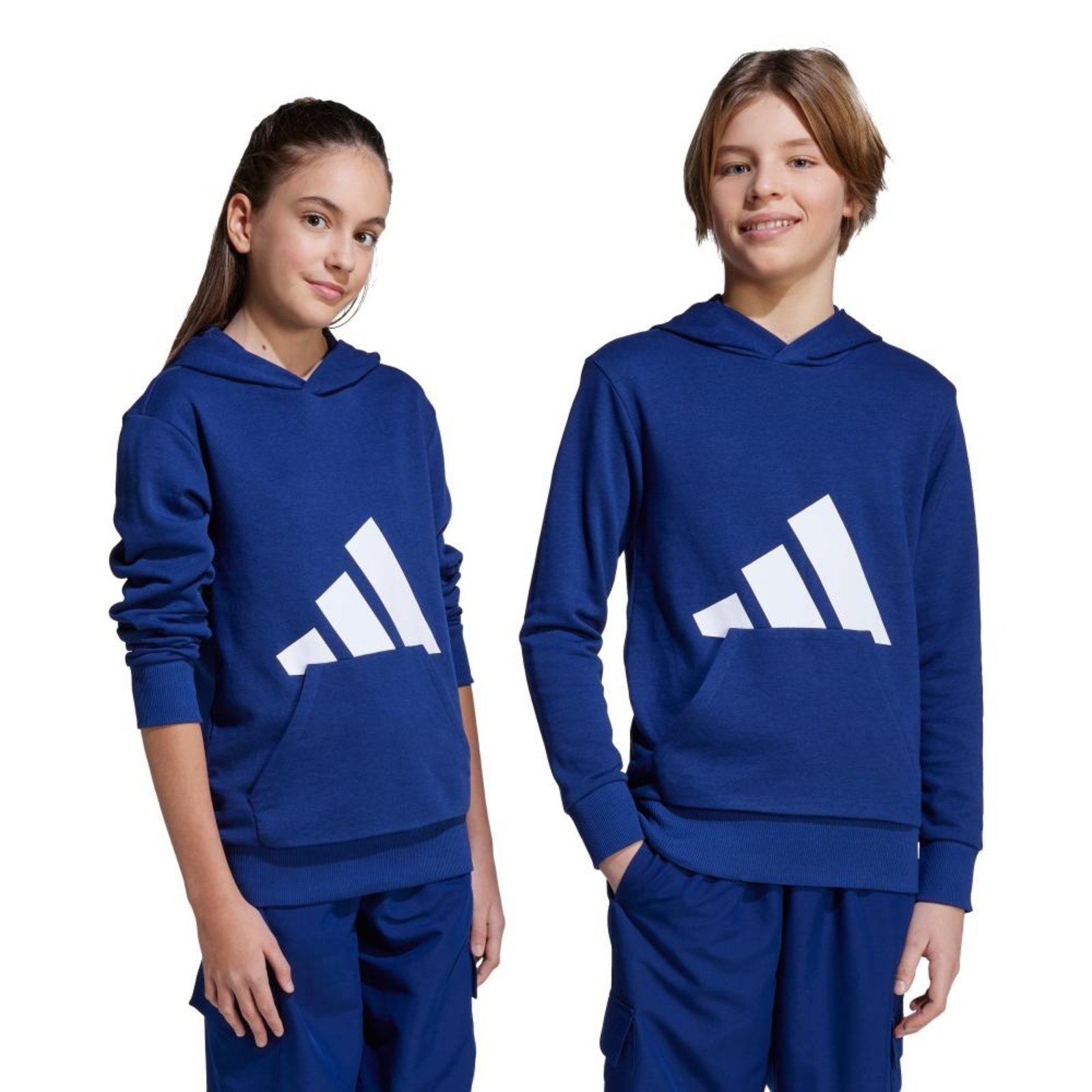 Infantil - Moletom Capuz Essentials Adidas Sportswear Rosa - Miniatura 3