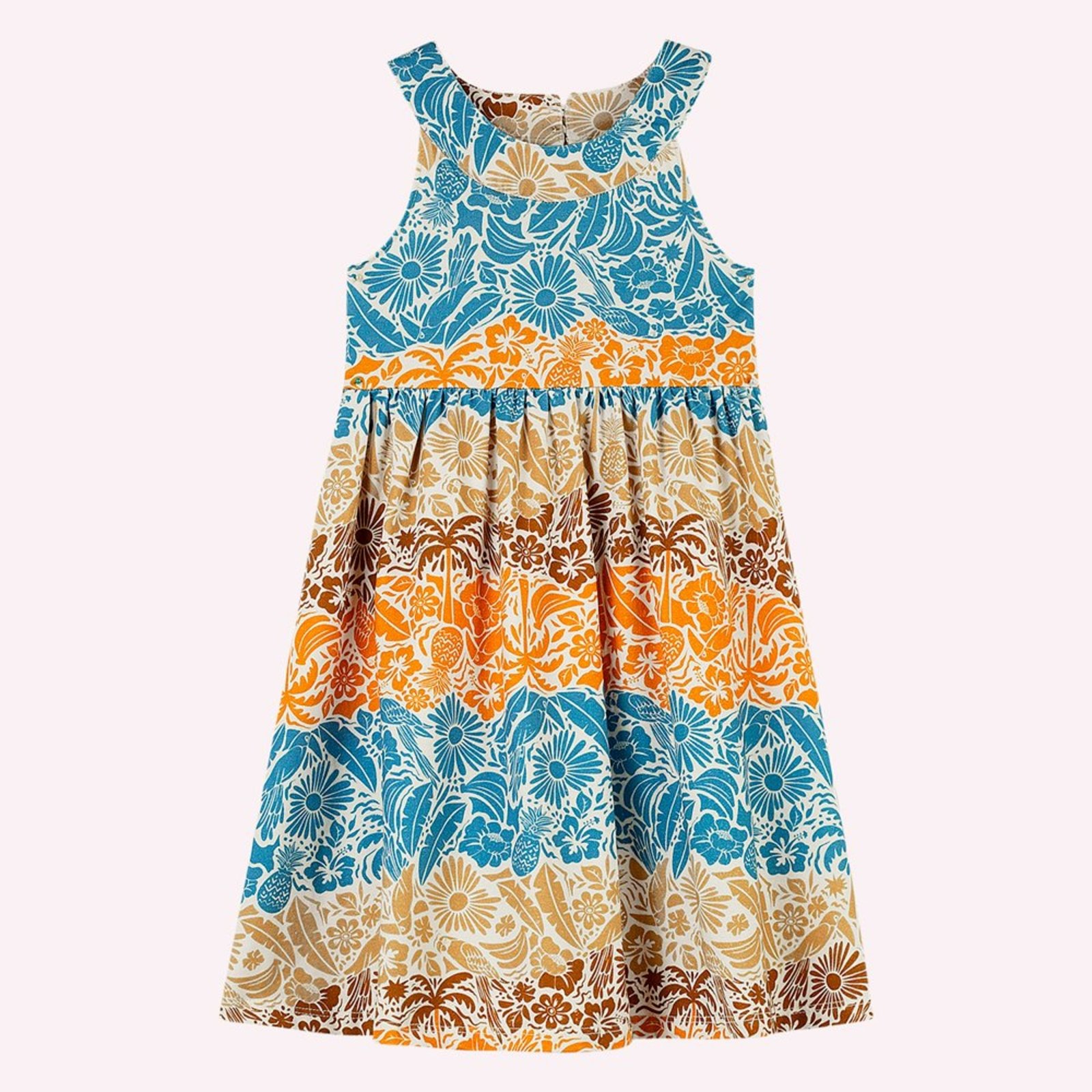 Infantil - Vestido Menina em Cotton Nanai