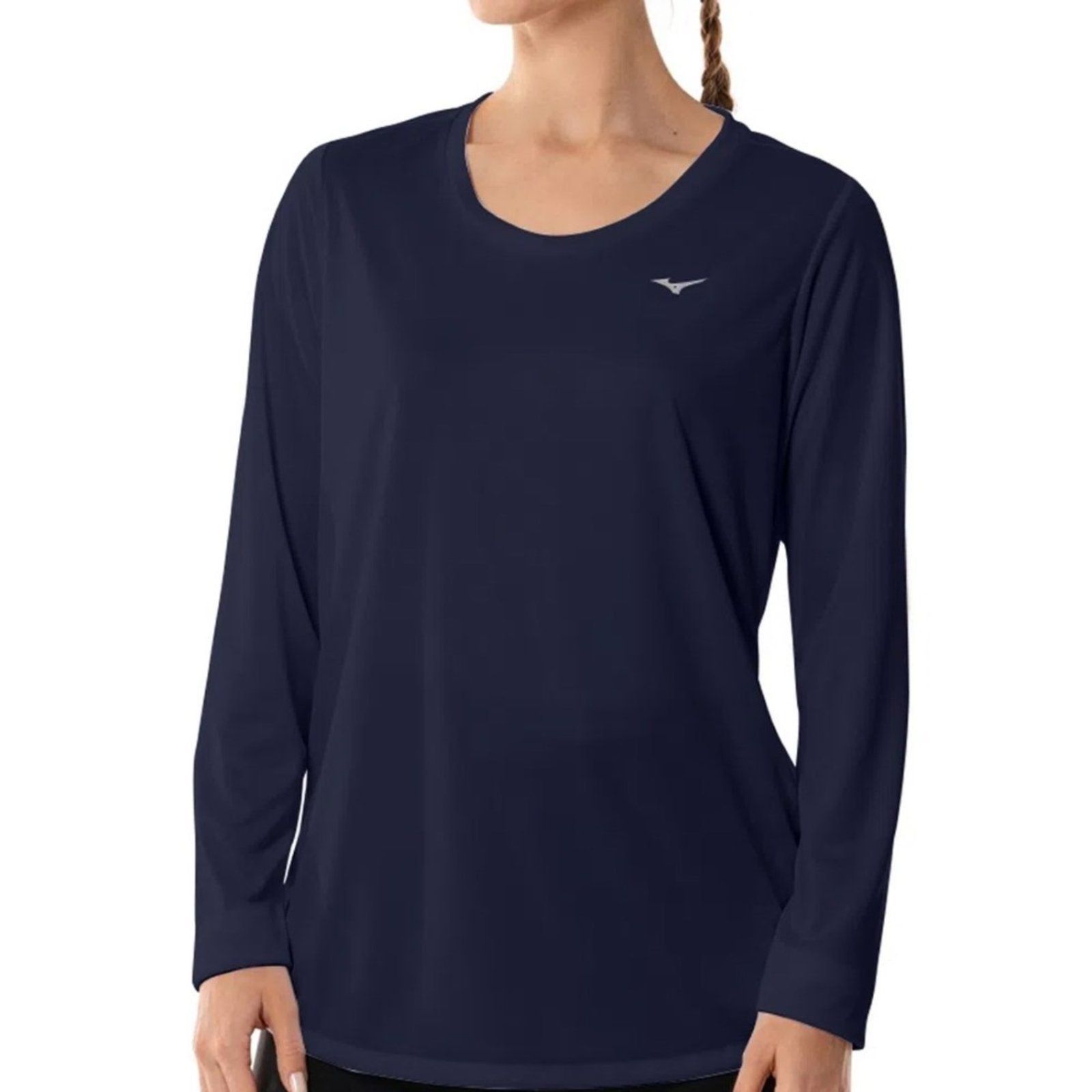 Camiseta Manga Longa Mizuno Feminino Energy