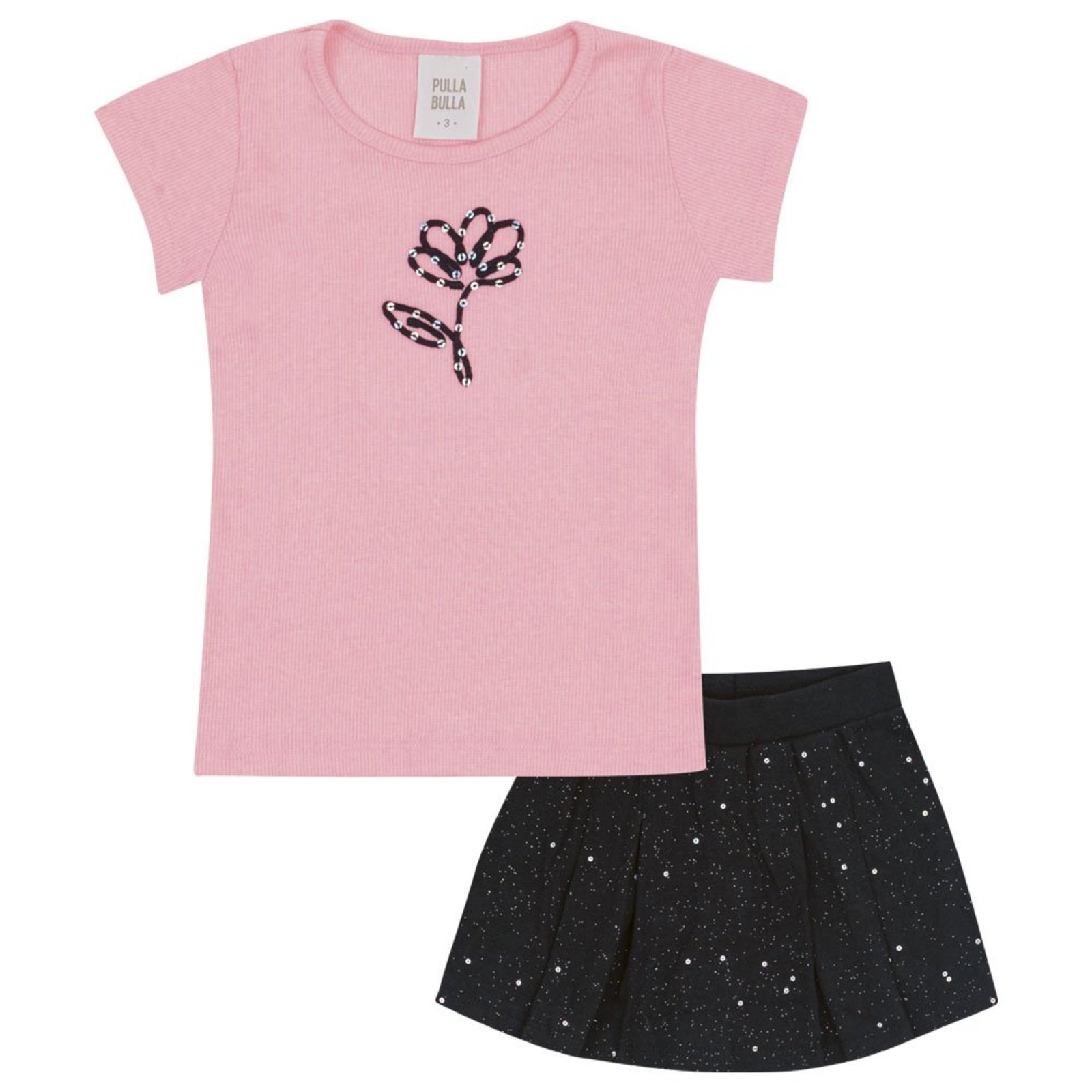 Infantil - Conjunto Rosa Primeiros Passos Menina - 53328-1183