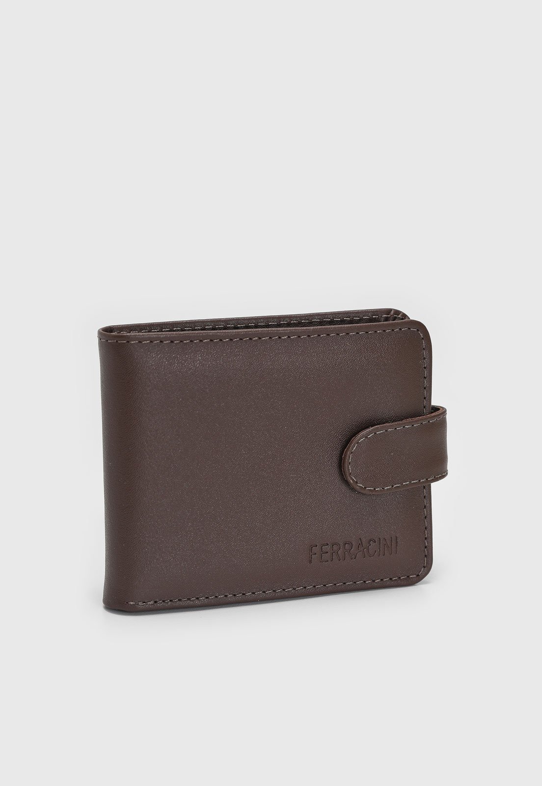 Vista 2 Carteira Masculina Ferracini Taurus Tabaco marrom FERRACINI marrom