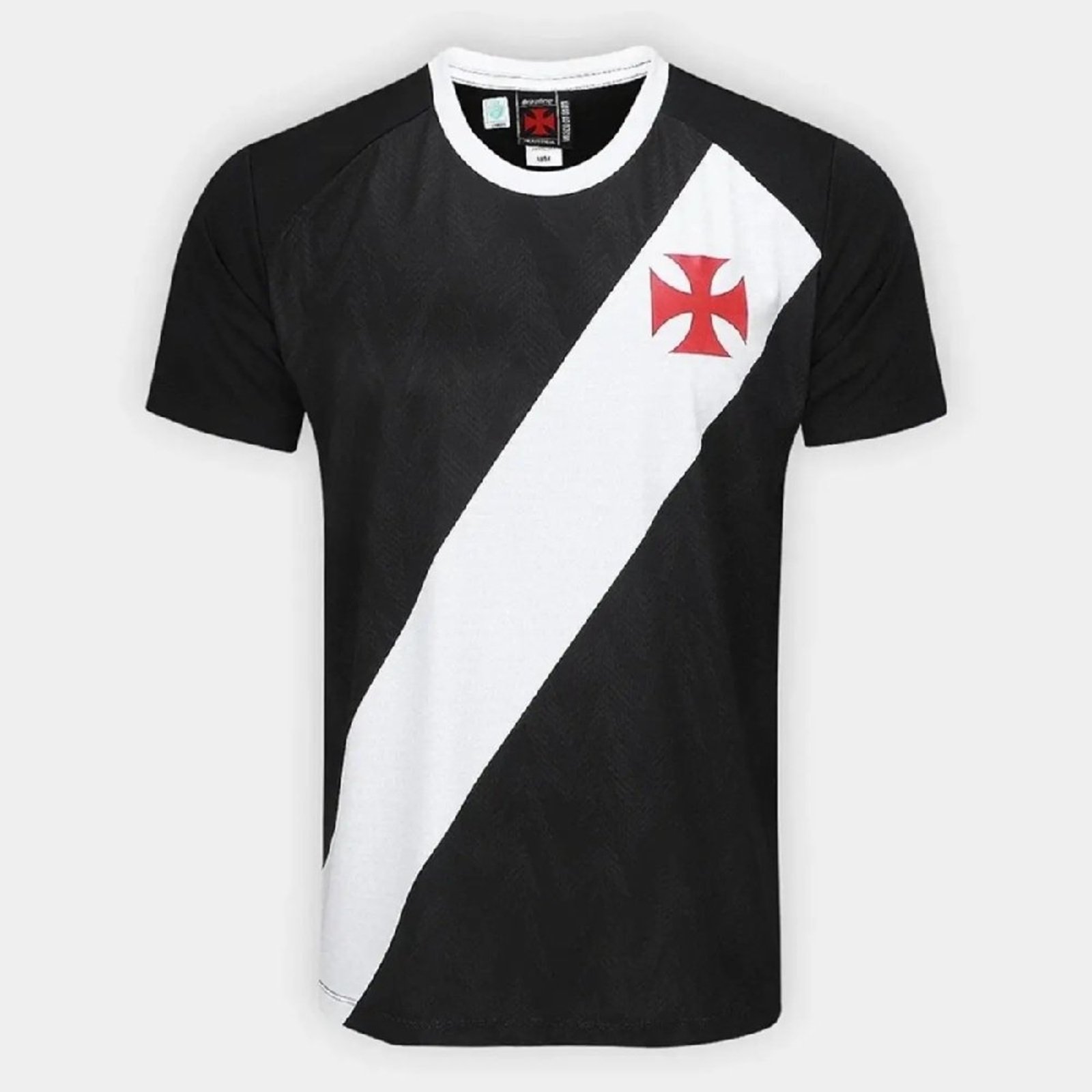 Camisa Braziline Vasco Principia - Preto/Branco