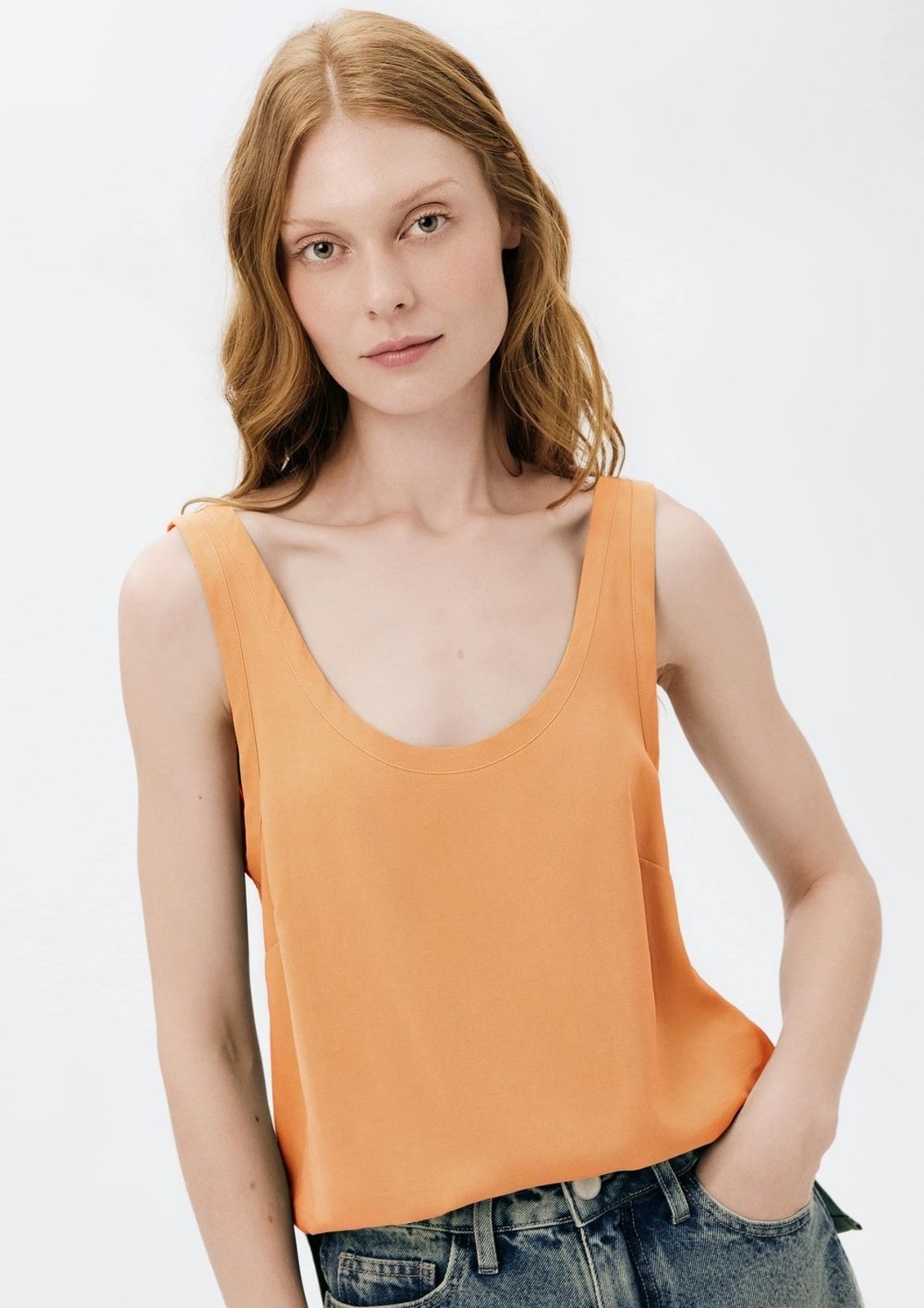 Regata Feminina Em Peach Touch Hering