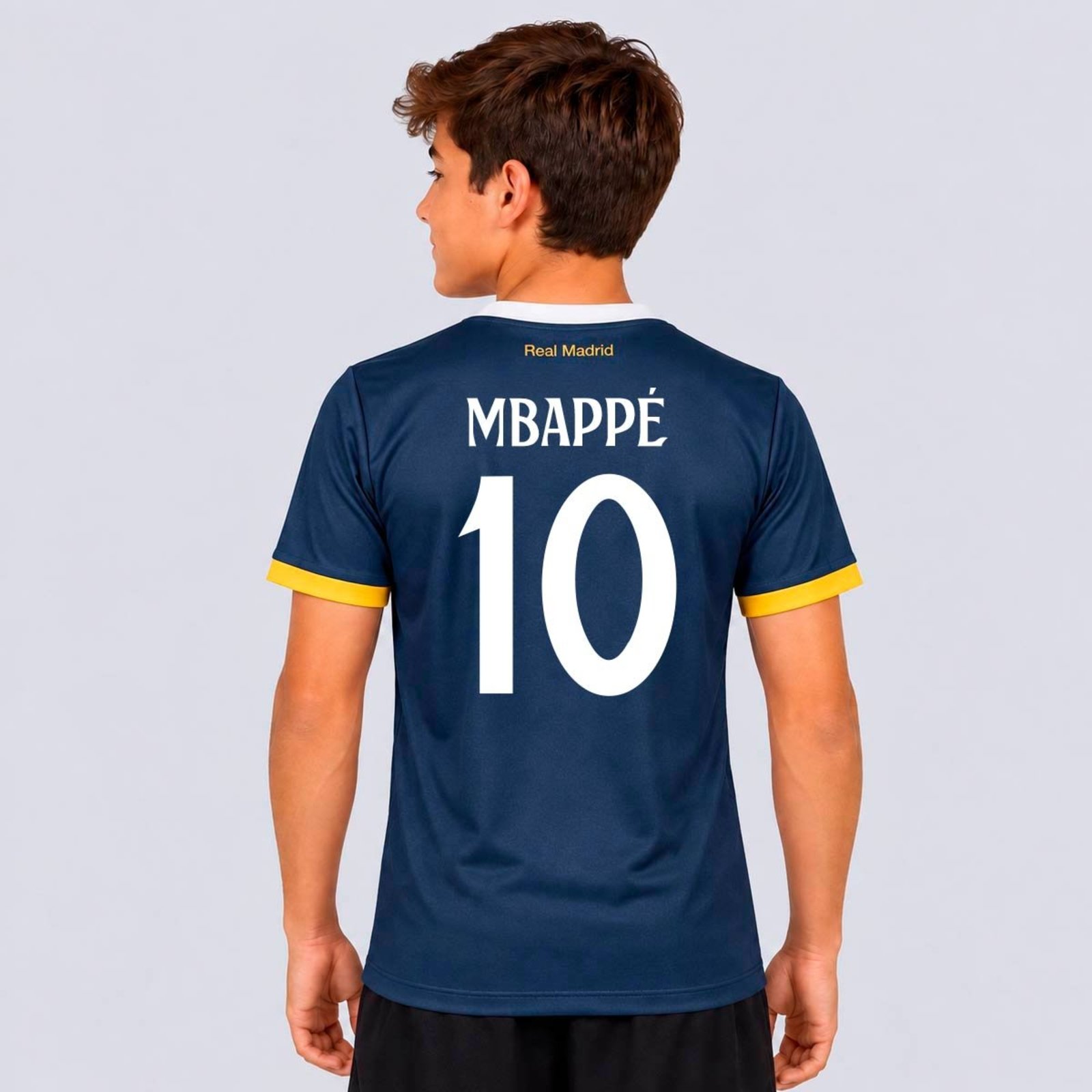 Camisa Real Madrid King Marinho 10 Mbappé