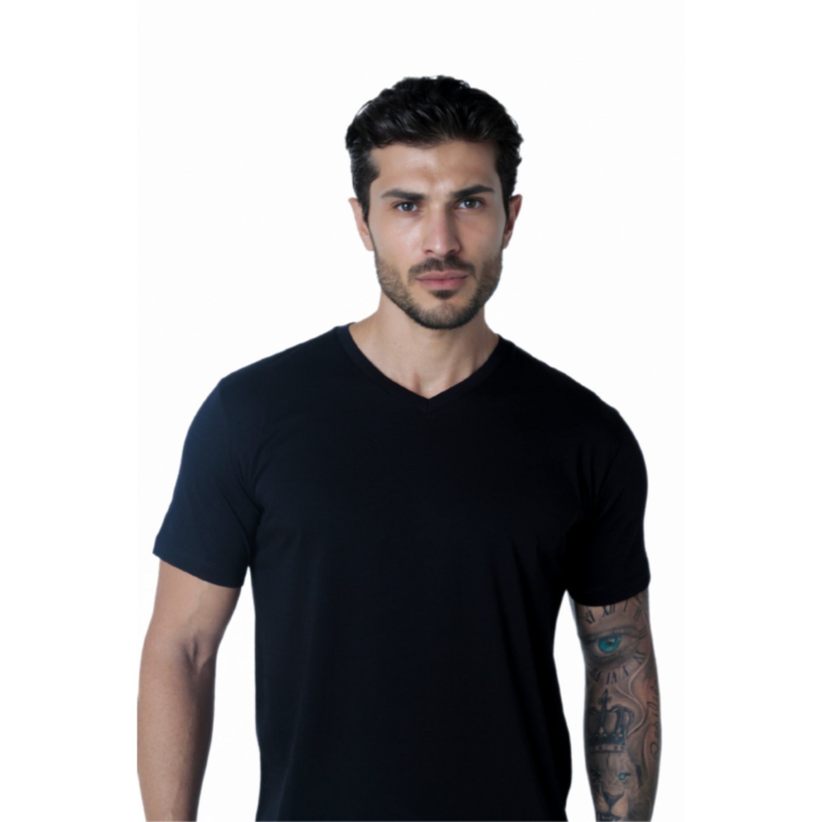 Camiseta Pima V iuseu marinho