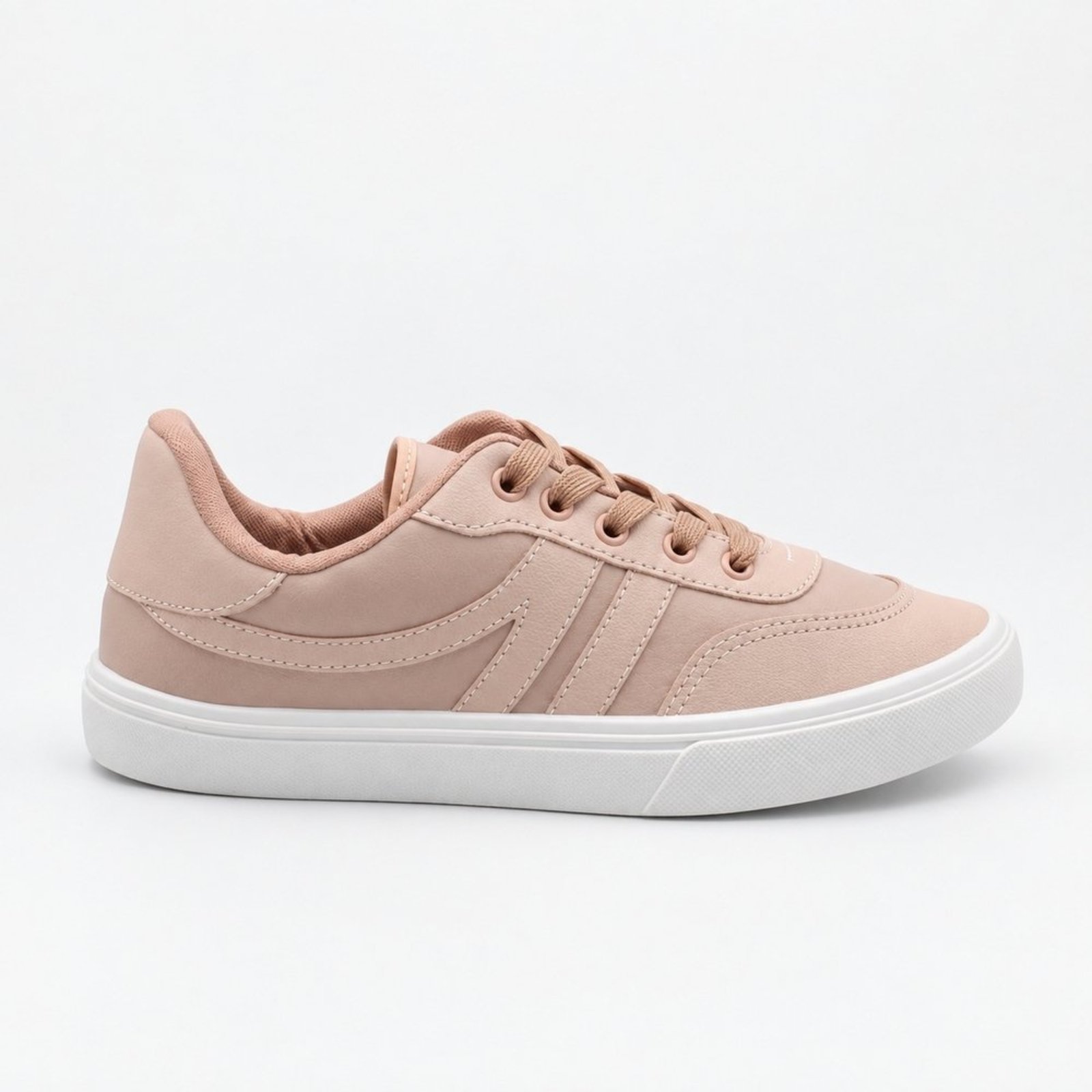 Tênis Zatta Casual Cadarço Rita Rosa