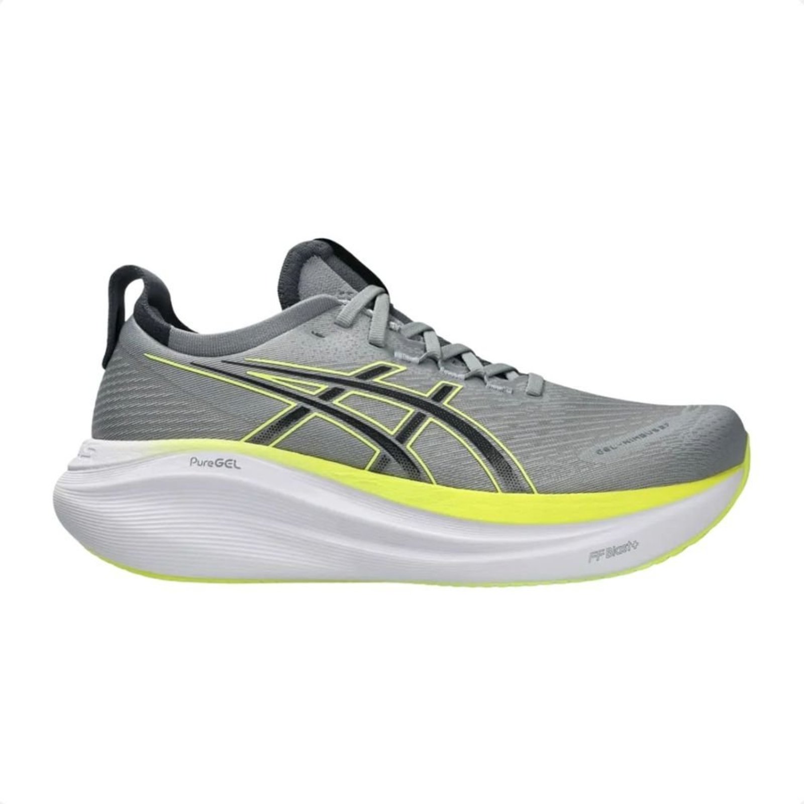 Tênis Running Masculino Asics Gel-Nimbus 27 Cinza