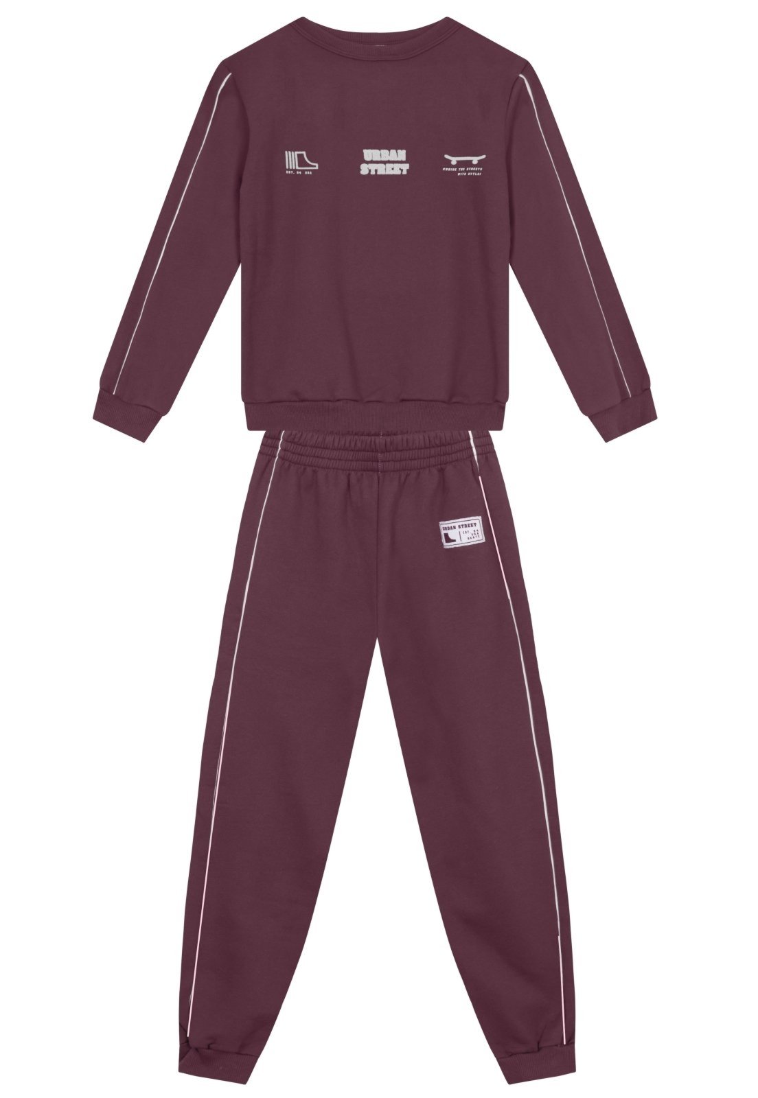 Infantil - Conjunto menino em moletom Brandili