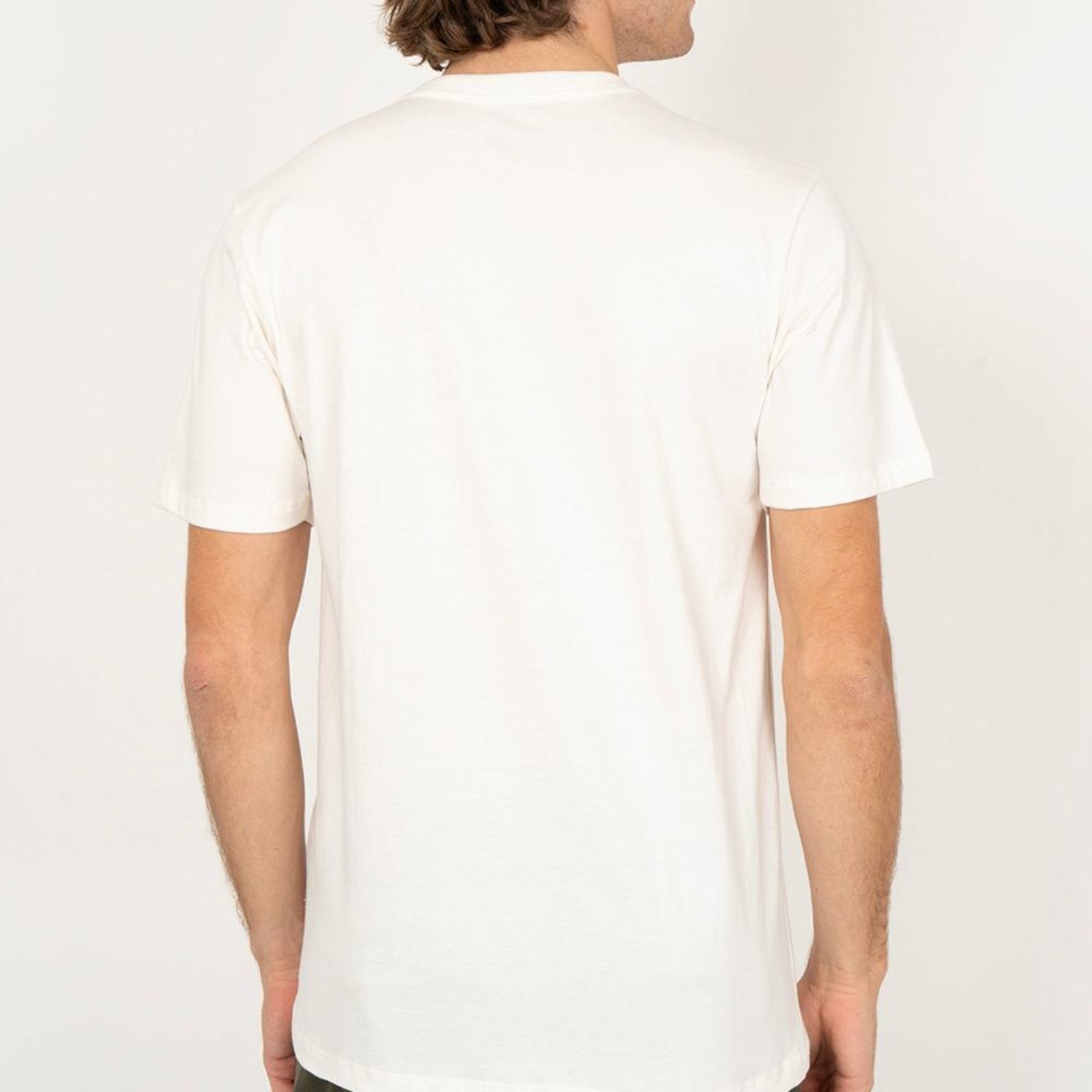 Camiseta Quiksilver Full Logo SM26 Masculina Snow White