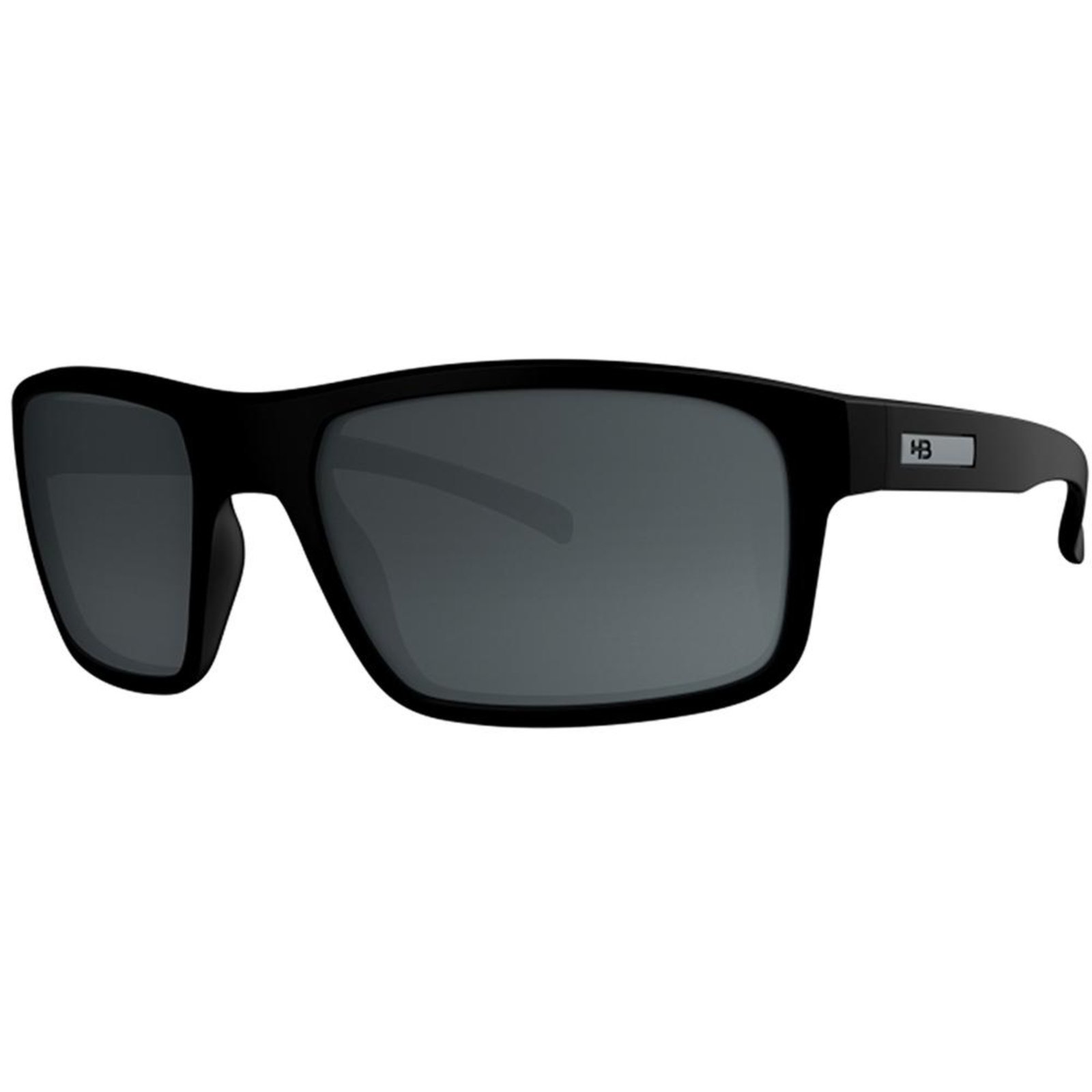 Óculos de Sol HB Overkill Matte Black Polarized Gray