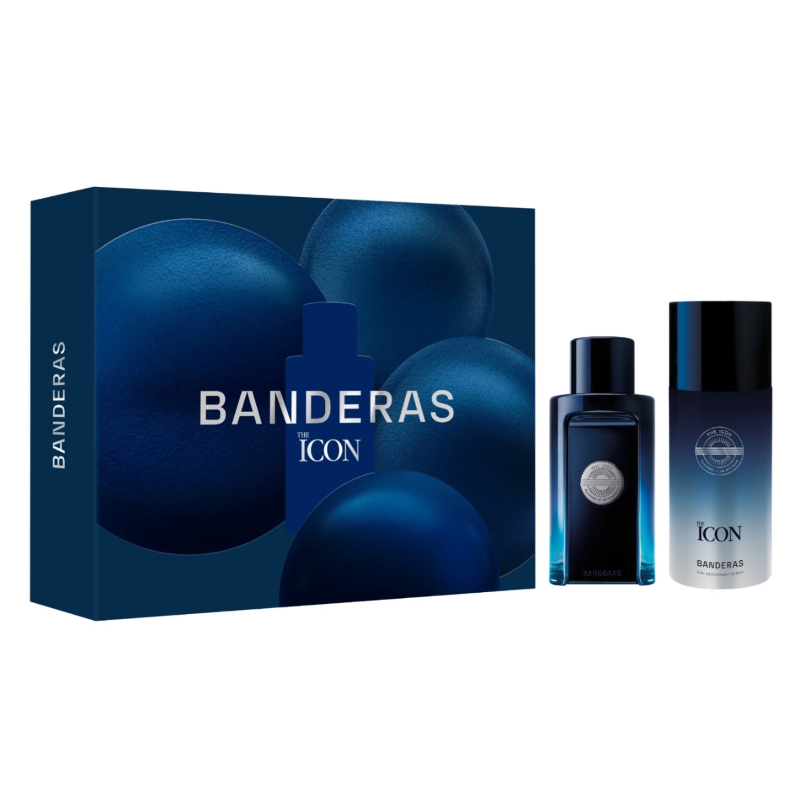 Kit Perfume Masculino The Icon de Banderas EDT 100ml + Desodorante 150ml