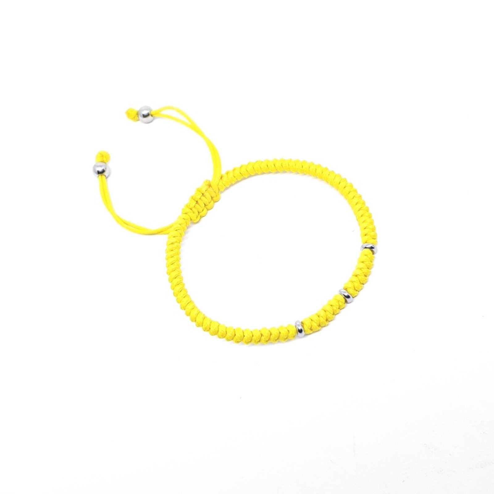 Pulseira de Corda Snake Colors Yellow
