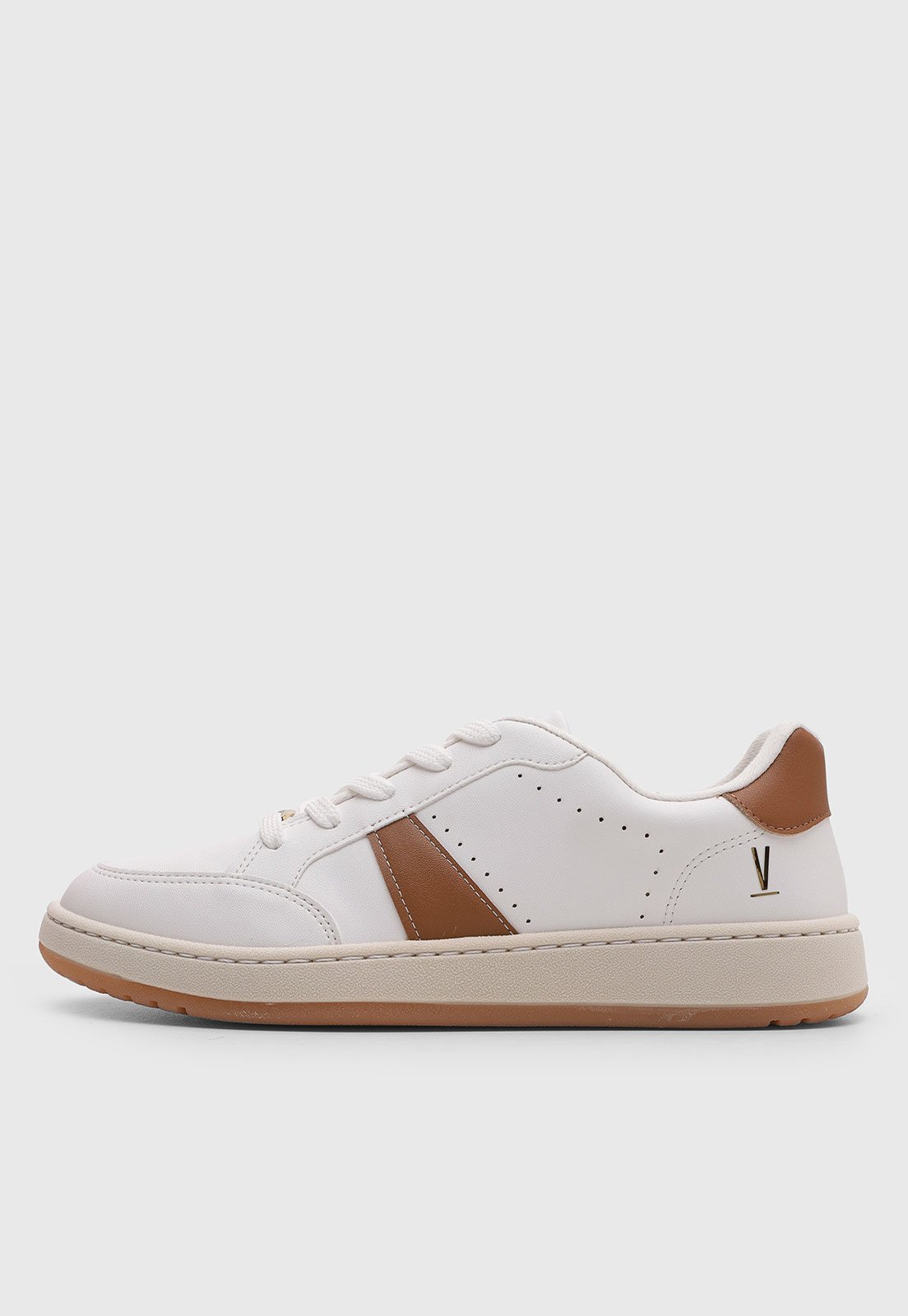 Tênis Feminino Vizzano Recorte Branco