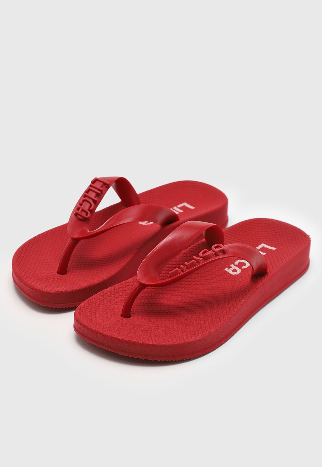 Vista 3 Infantil - Chinelo Lilica Ripilica vermelho Lilica Ripilica vermelho
